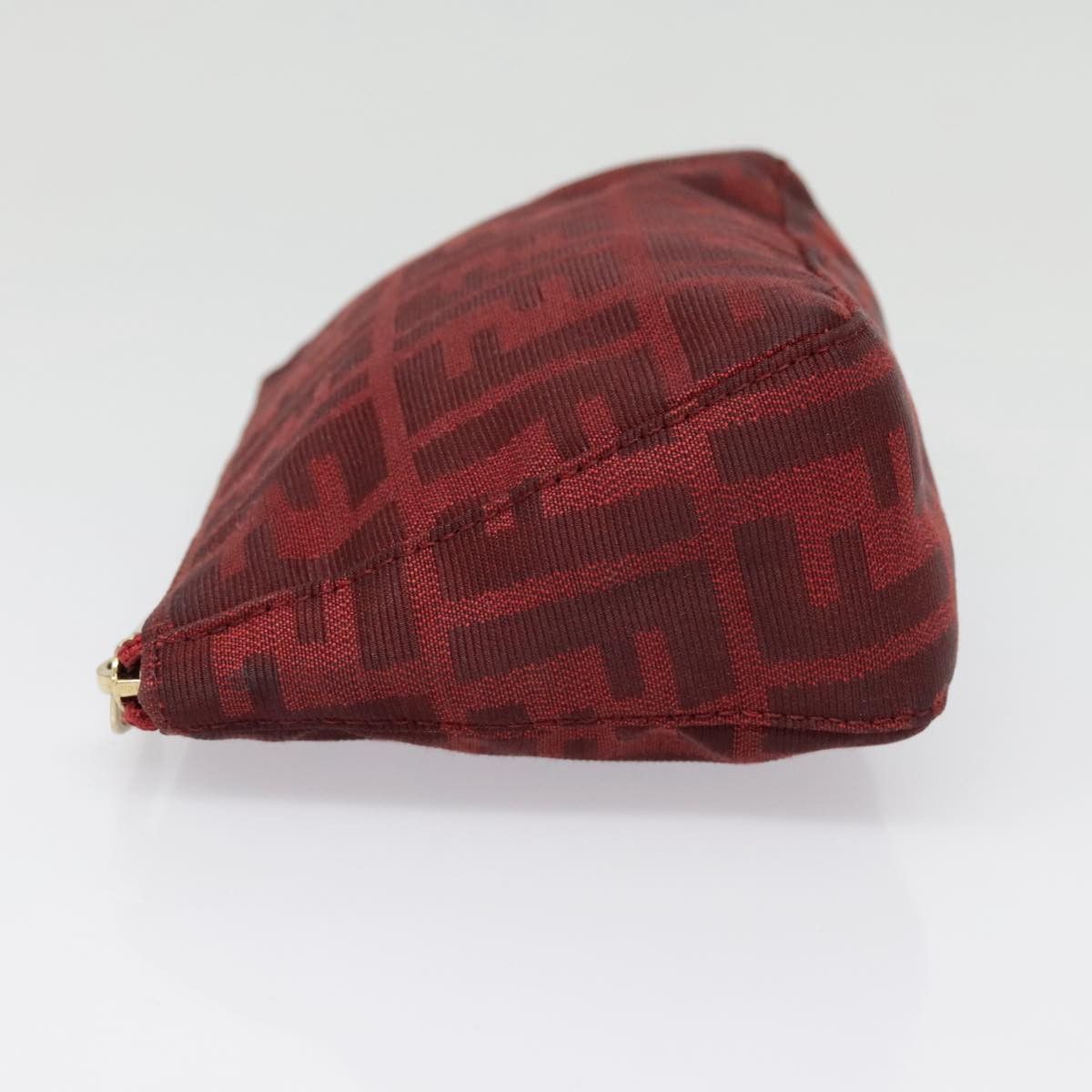 Fendi Red Canvas Clutch Bag (Pre-Owned) Size ONE SIZE - 3 Thumbnail