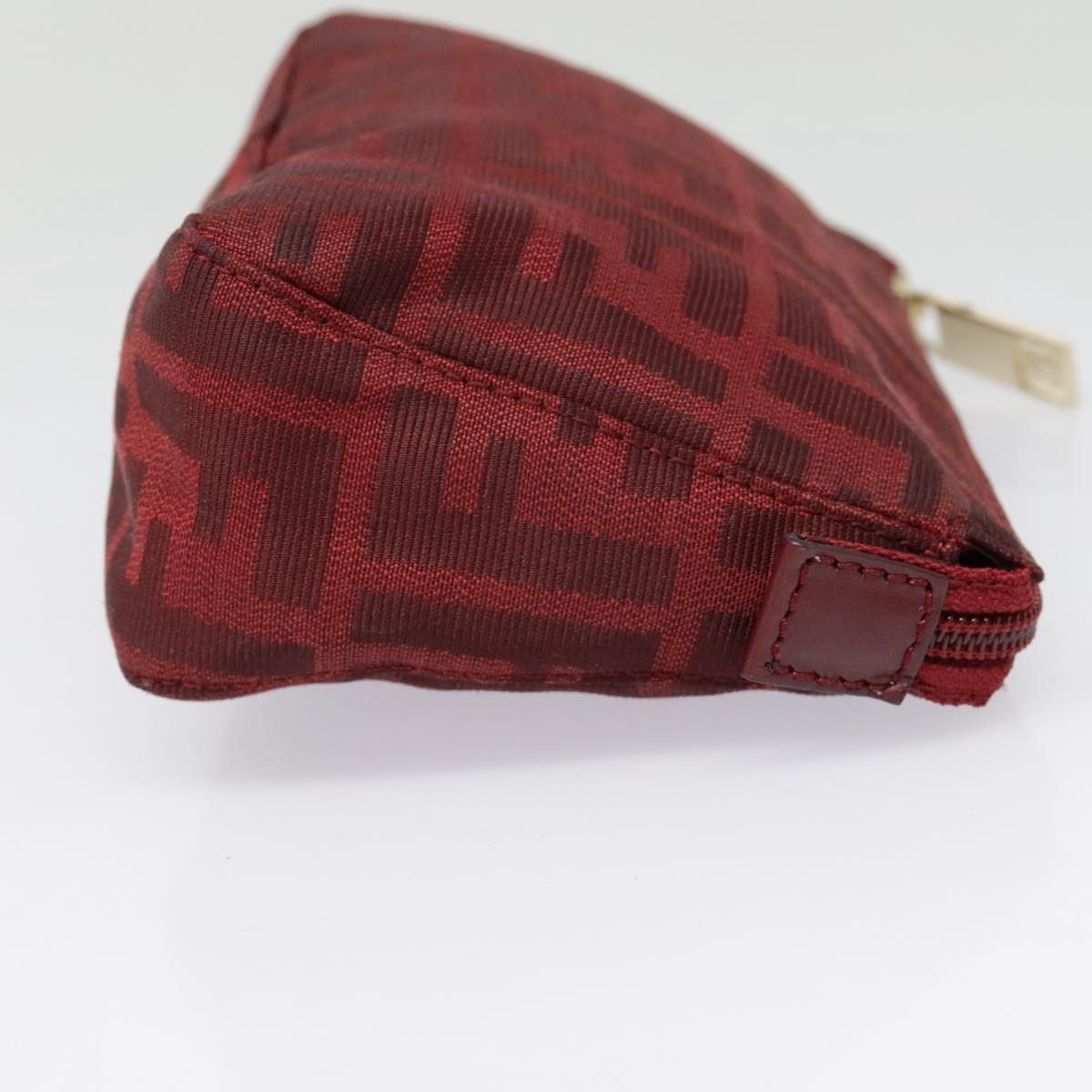 Fendi Red Canvas Clutch Bag (Pre-Owned) Size ONE SIZE - 4 Thumbnail