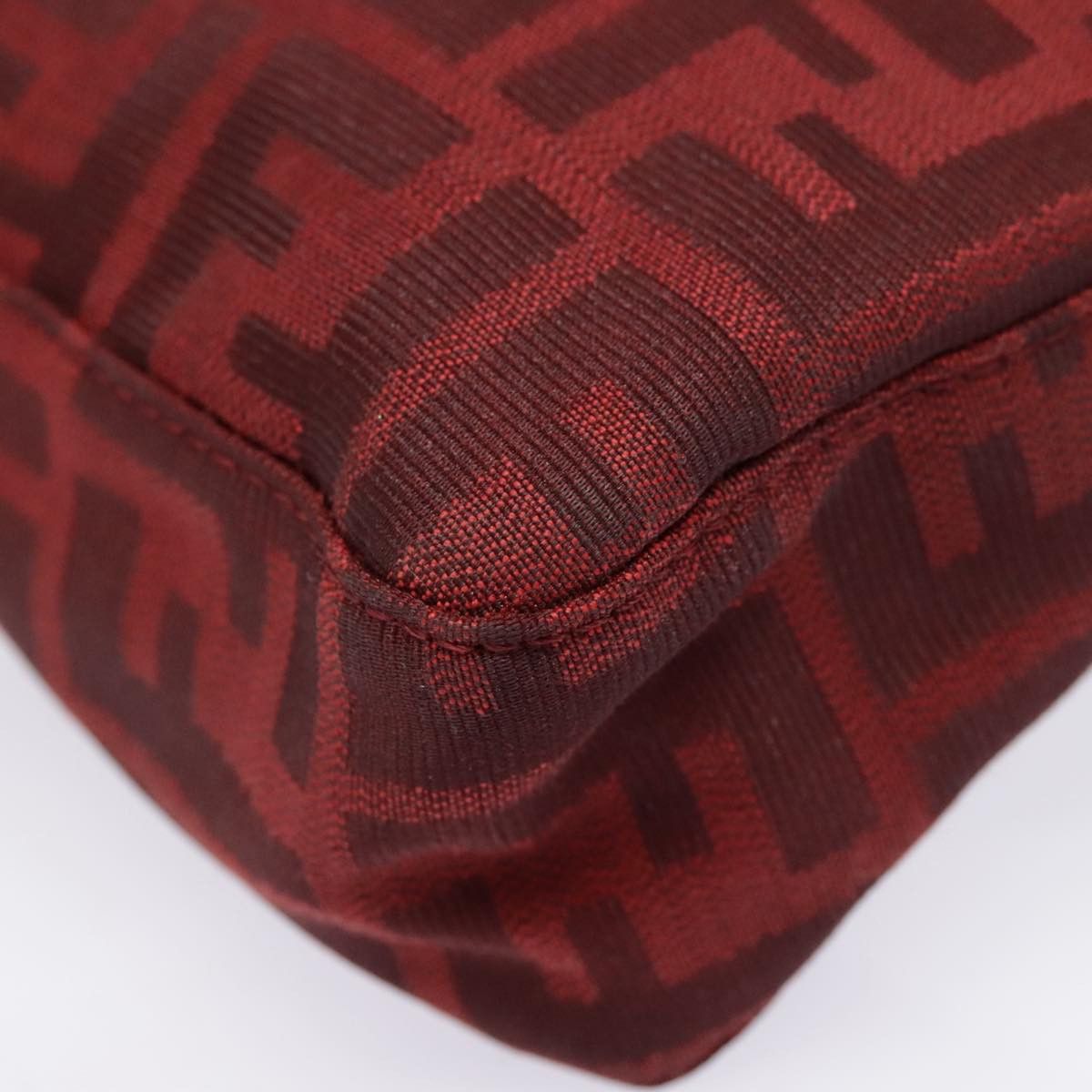 Fendi Red Canvas Clutch Bag (Pre-Owned) Size ONE SIZE - 6 Thumbnail