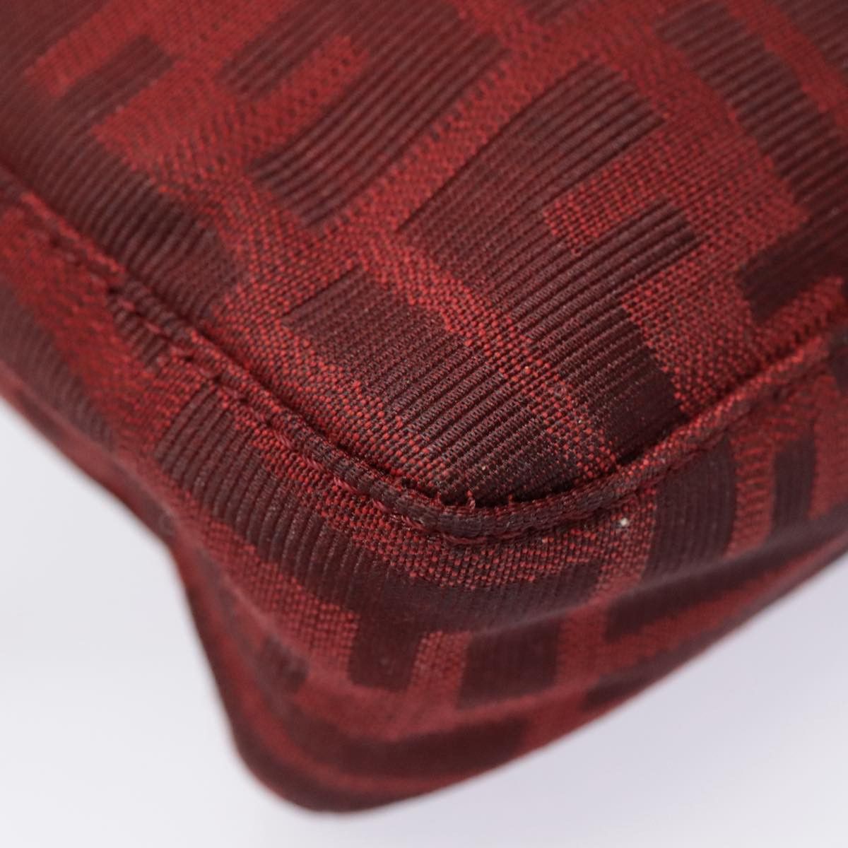 Fendi Red Canvas Clutch Bag (Pre-Owned) Size ONE SIZE - 7 Thumbnail