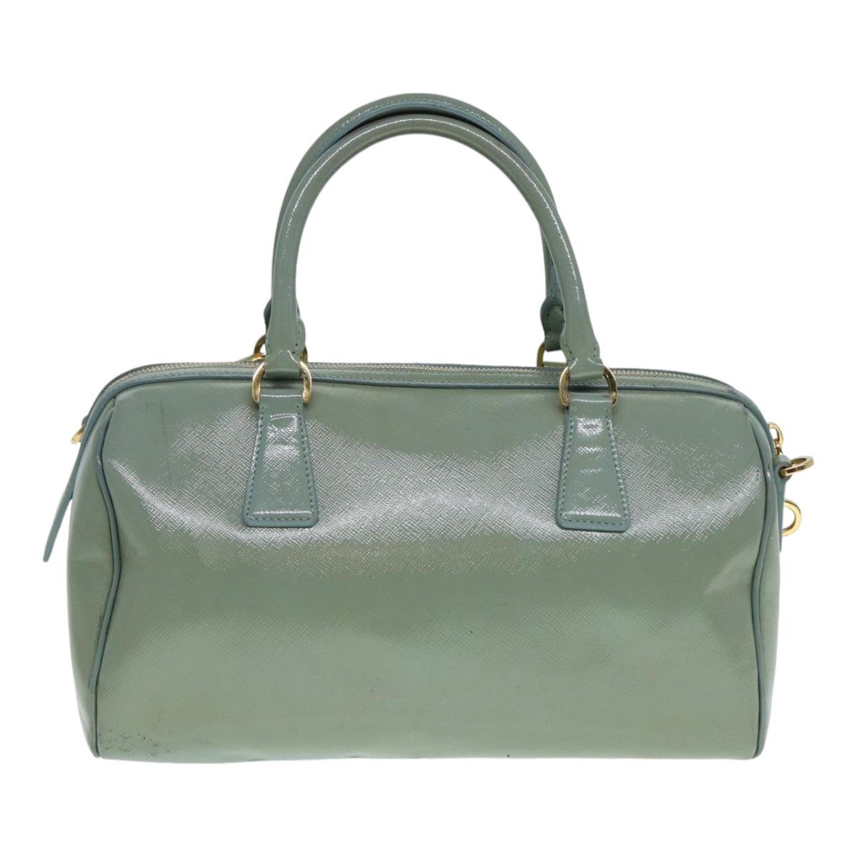 Prada Green Patent Leather Handbag (Pre-Owned) Size ONE SIZE - 2 Thumbnail