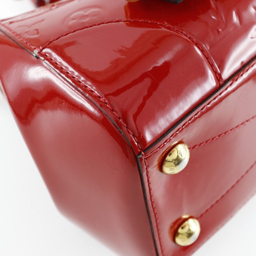 Louis Vuitton Santa Monica Red Patent Leather Handbag (Pre-Owned) Size ONE SIZE - 5 Thumbnail