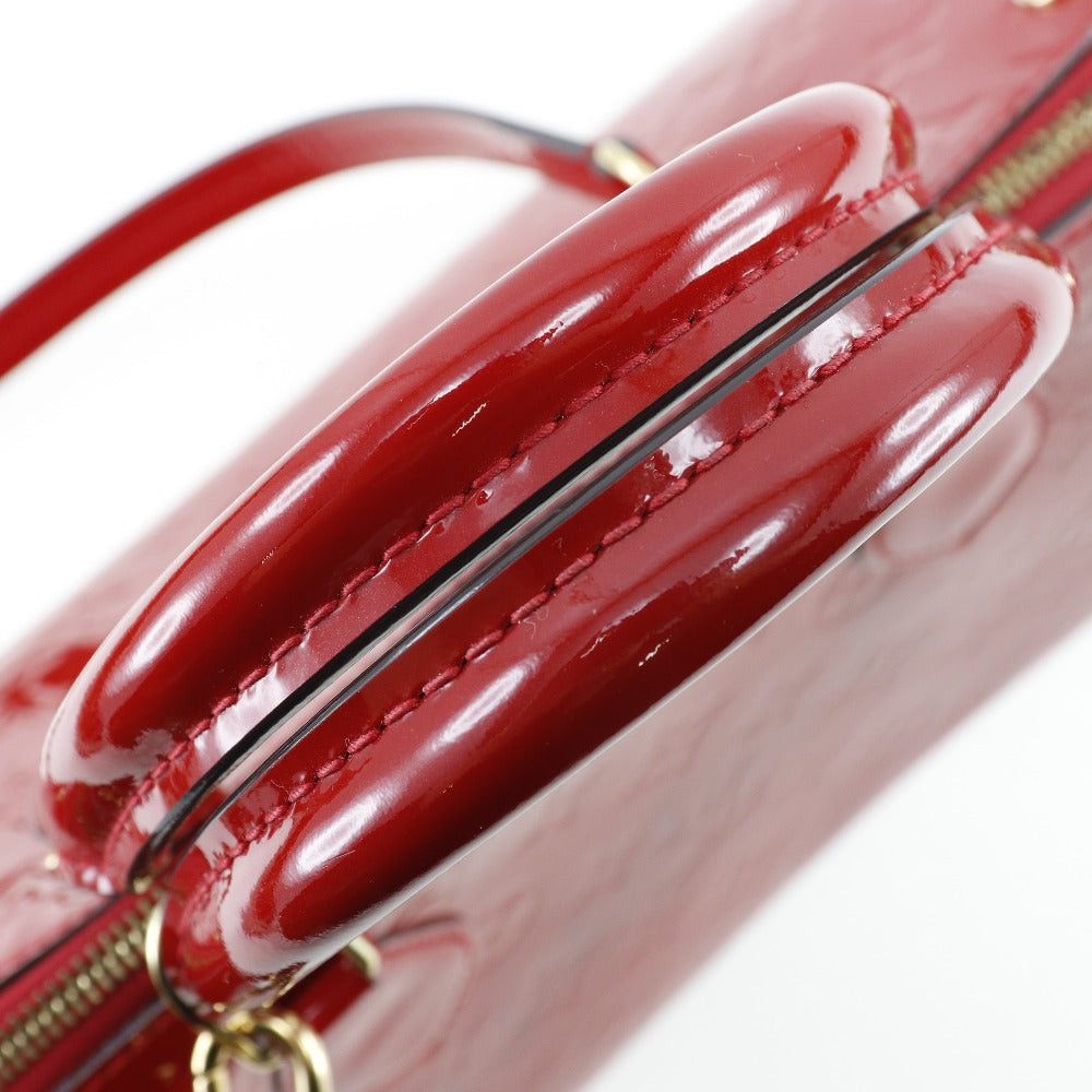 Louis Vuitton Santa Monica Red Patent Leather Handbag (Pre-Owned) Size ONE SIZE - 4 Thumbnail