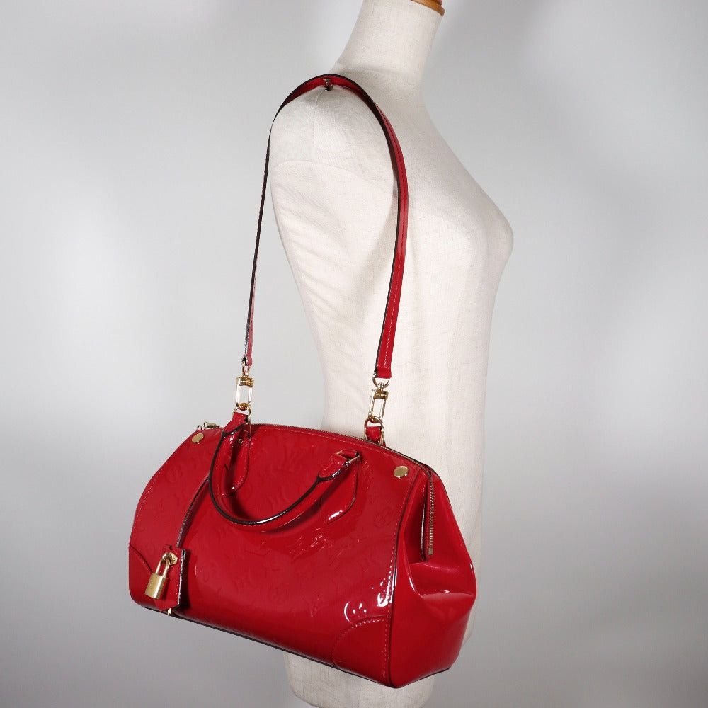 Louis Vuitton Santa Monica Red Patent Leather Handbag (Pre-Owned) Size ONE SIZE - 15 Thumbnail