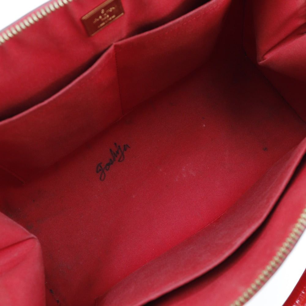 Louis Vuitton Santa Monica Red Patent Leather Handbag (Pre-Owned) Size ONE SIZE - 8 Thumbnail