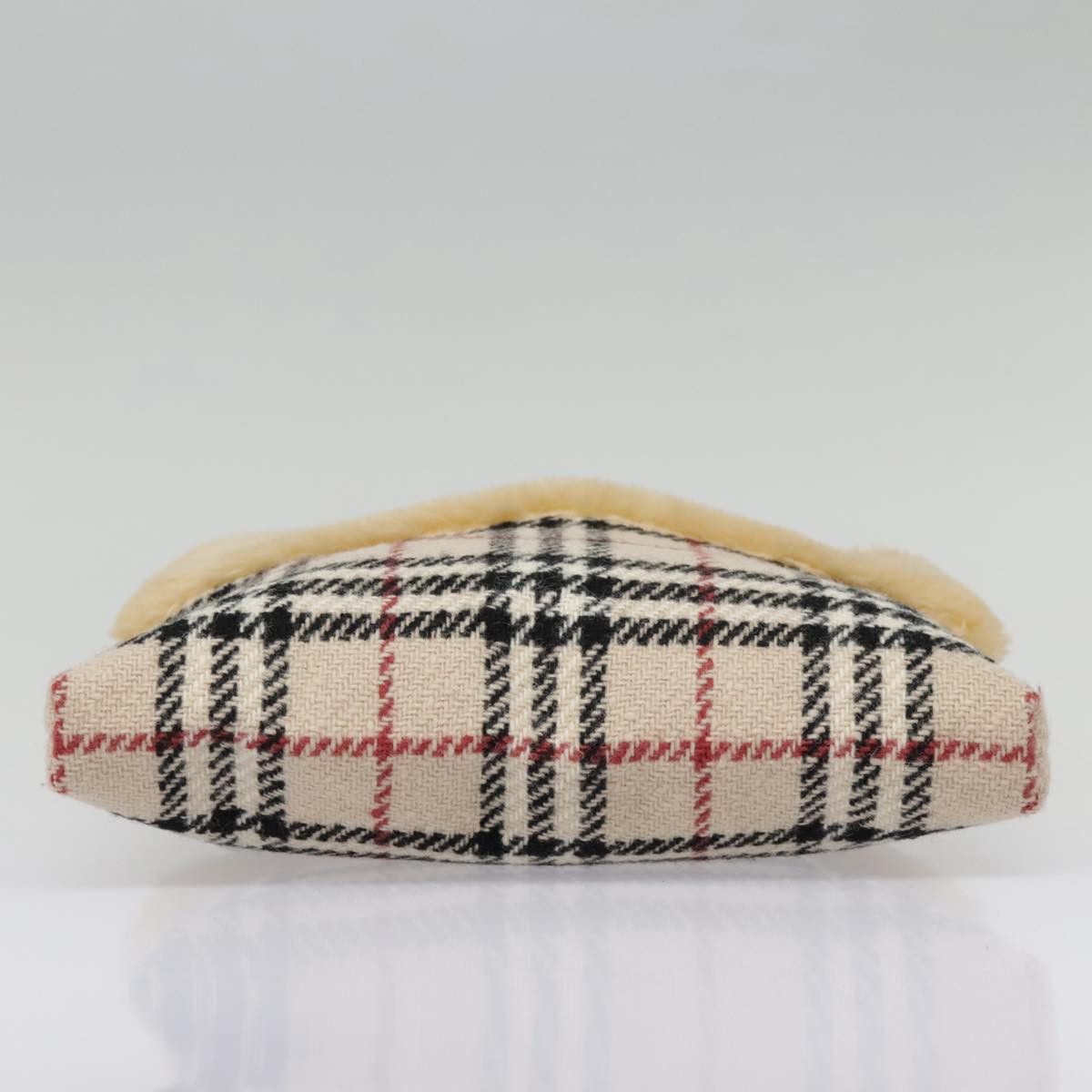 Burberry Nova Check Beige Wool Handbag (Pre-Owned) Size ONE SIZE - 18 Thumbnail