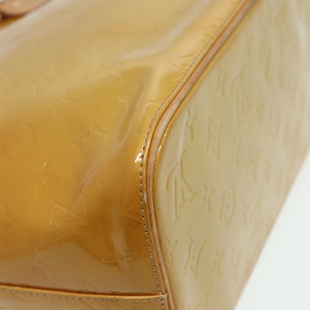 Louis Vuitton Houston Camel Patent Leather Tote Bag (Pre-Owned) Size ONE SIZE - 9 Thumbnail
