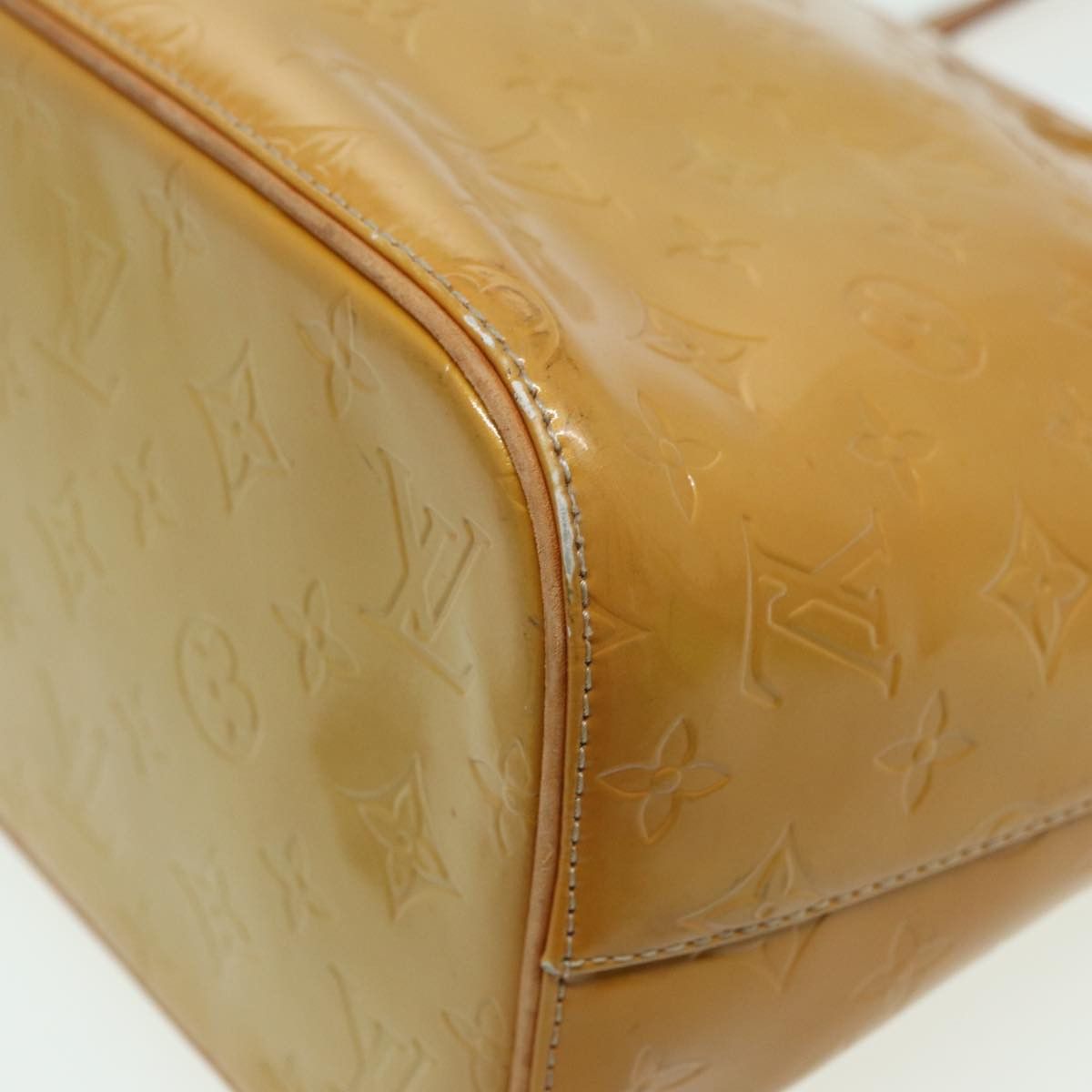 Louis Vuitton Houston Camel Patent Leather Tote Bag (Pre-Owned) Size ONE SIZE - 8 Thumbnail