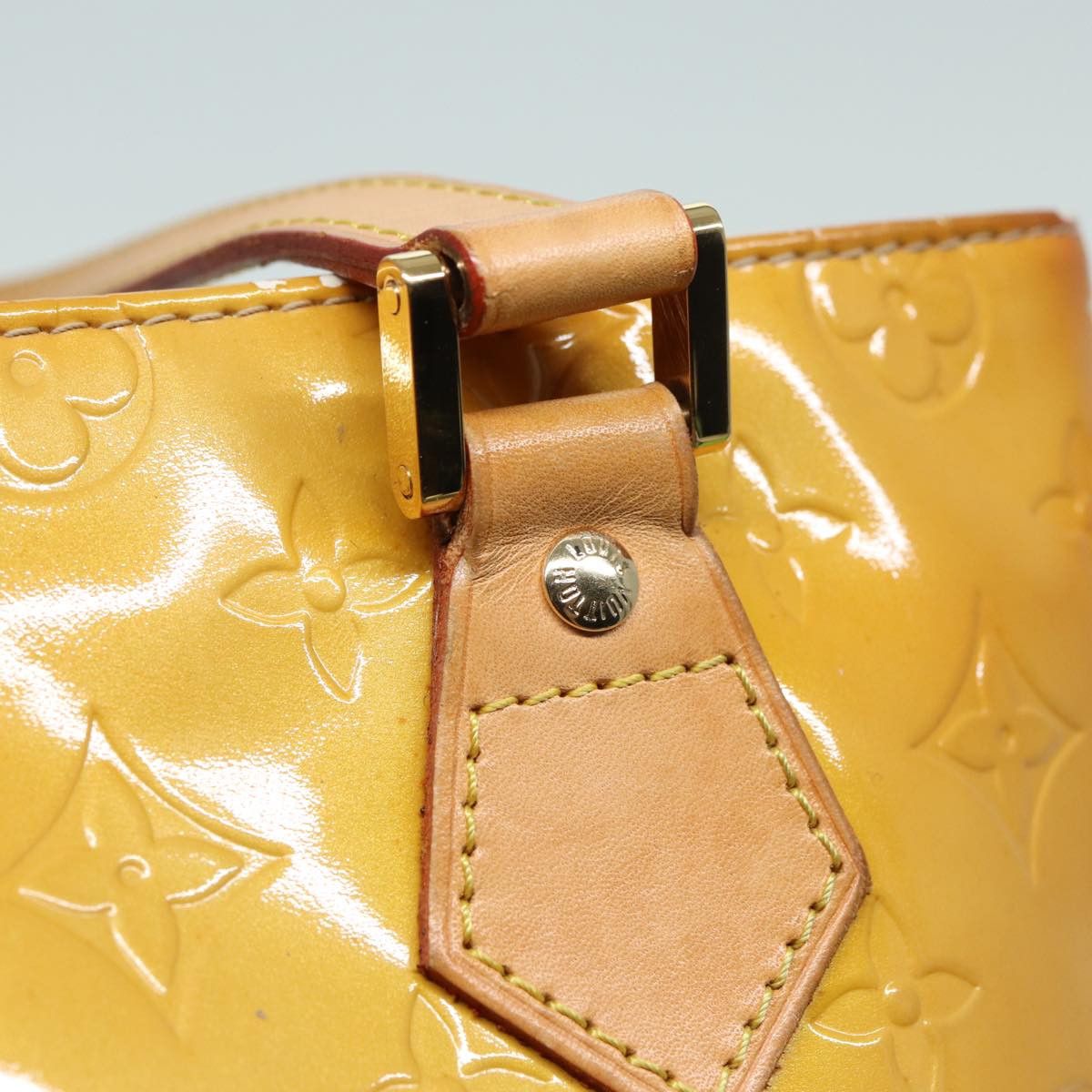 Louis Vuitton Houston Camel Patent Leather Tote Bag (Pre-Owned) Size ONE SIZE - 13 Thumbnail