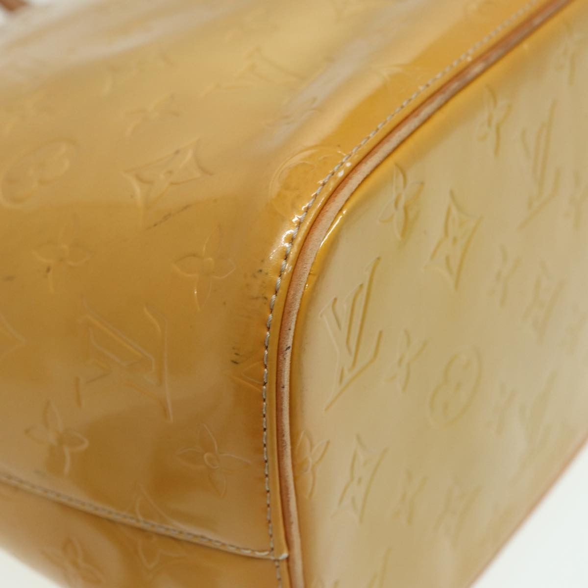 Louis Vuitton Houston Camel Patent Leather Tote Bag (Pre-Owned) Size ONE SIZE - 7 Thumbnail