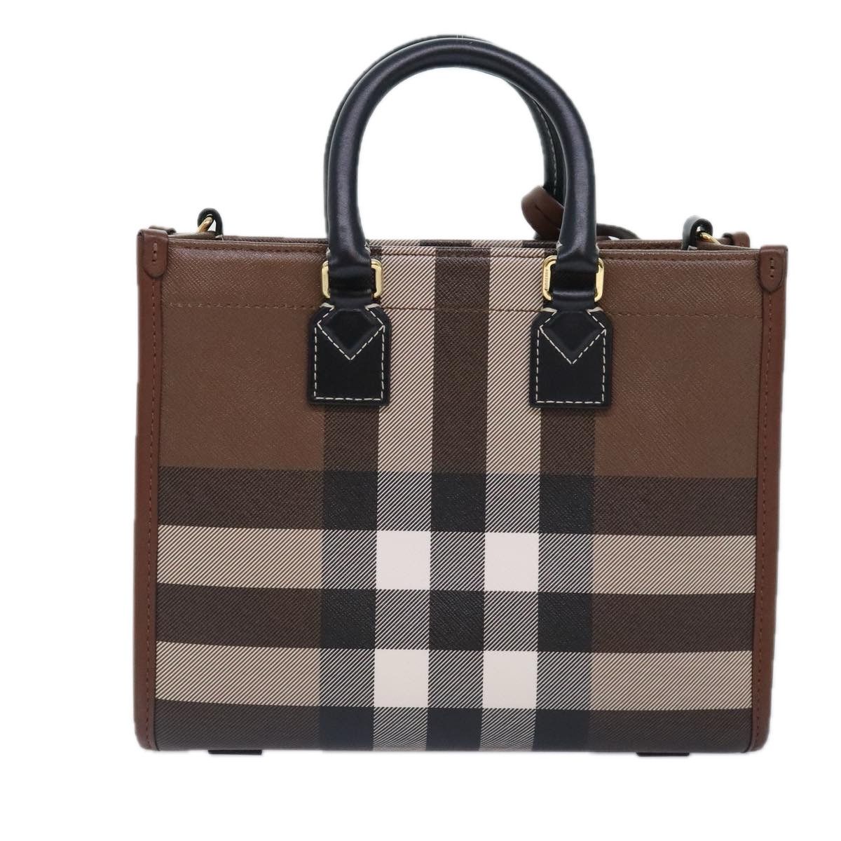 Freya Brown Leather Handbag (Pre-Owned)