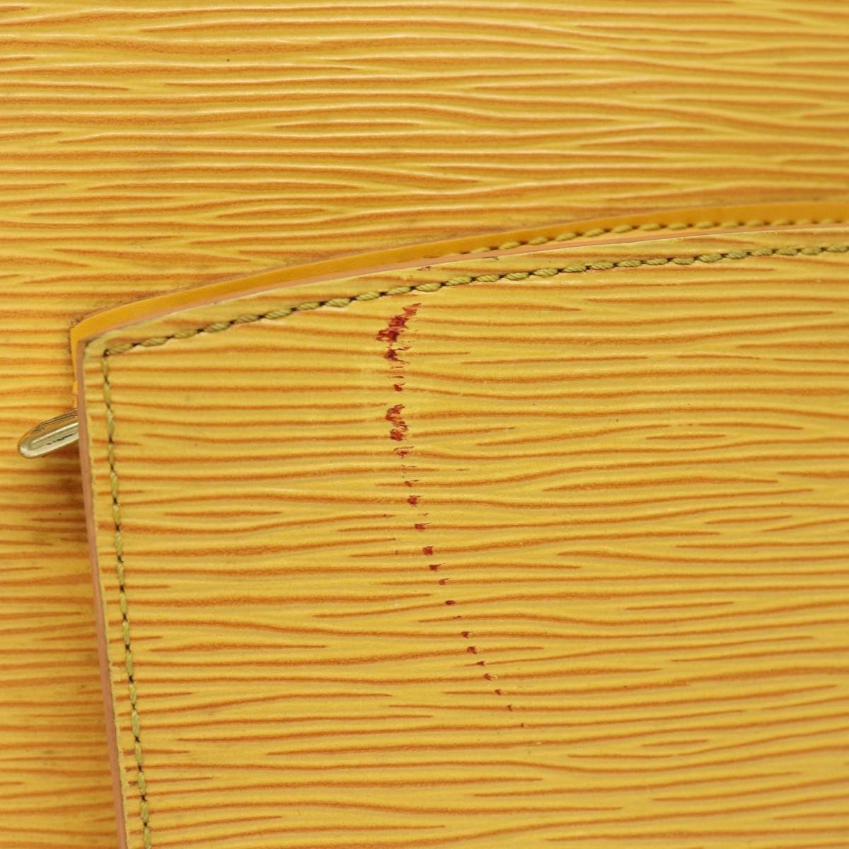 Louis Vuitton Gobelins Yellow Leather Backpack Bag (Pre-Owned) Size ONE SIZE - 11 Thumbnail