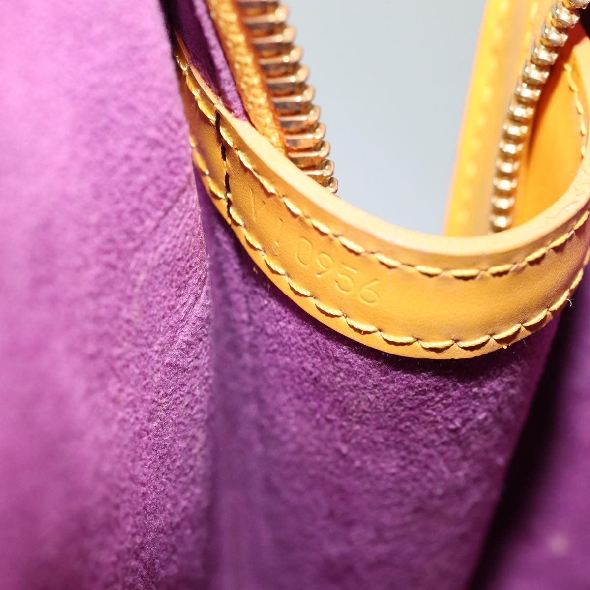 Louis Vuitton Gobelins Yellow Leather Backpack Bag (Pre-Owned) Size ONE SIZE - 17 Thumbnail