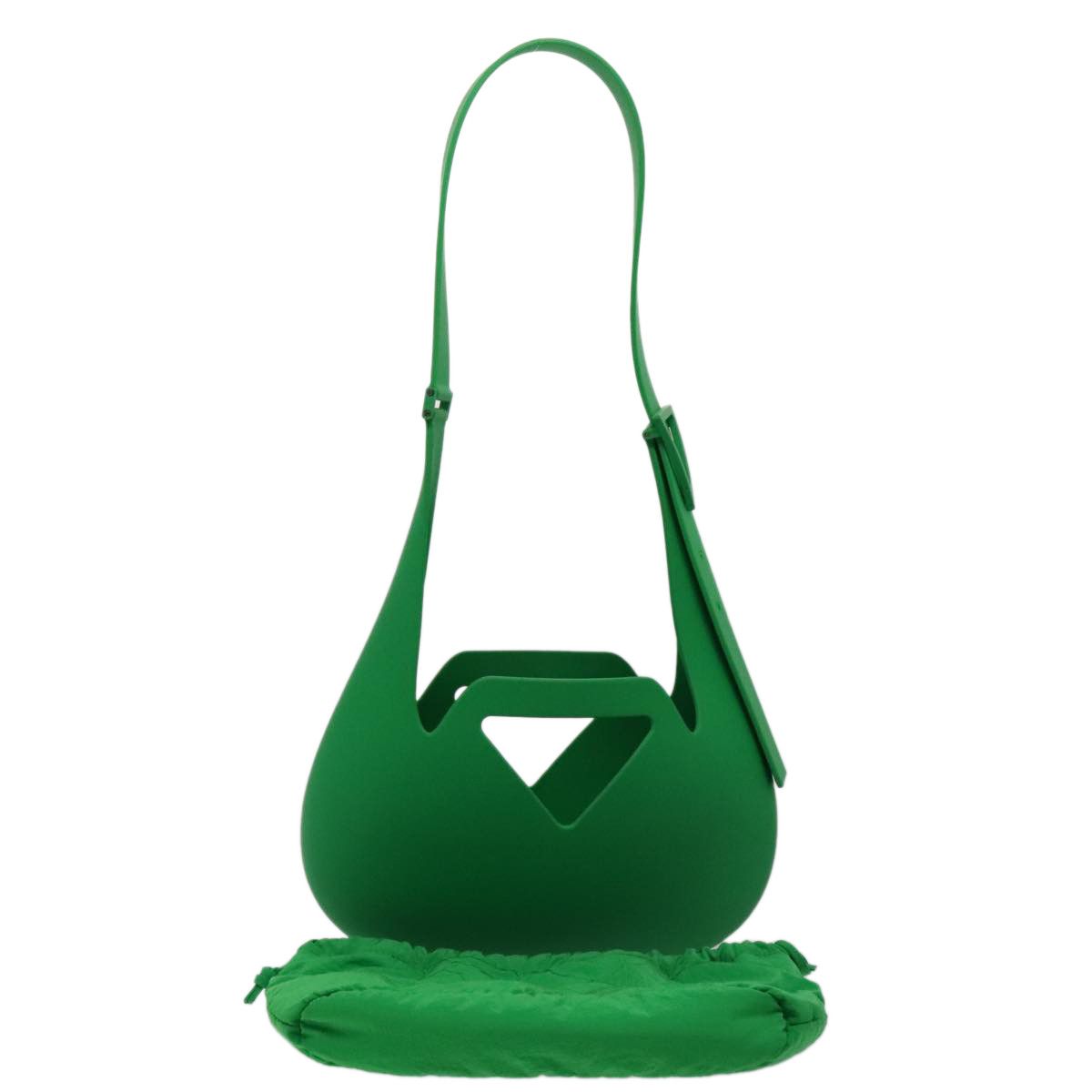 Bottega Veneta Green Plastic Shoulder Bag (Pre-Owned) Size ONE SIZE - 15 Thumbnail