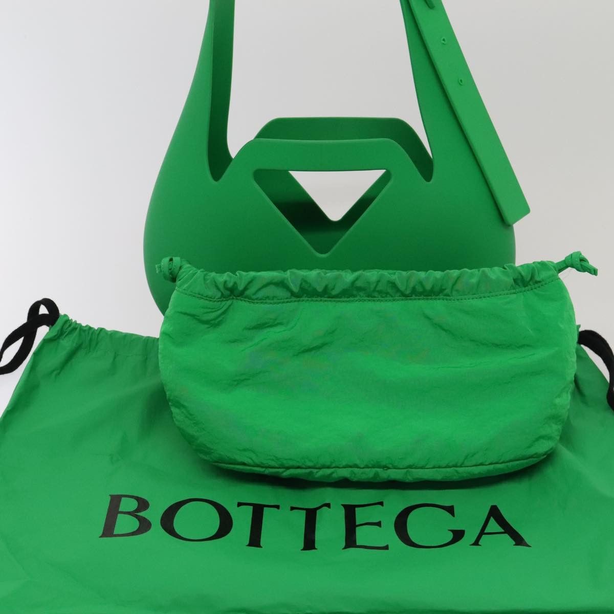 Bottega Veneta Green Plastic Shoulder Bag (Pre-Owned) Size ONE SIZE - 13 Thumbnail