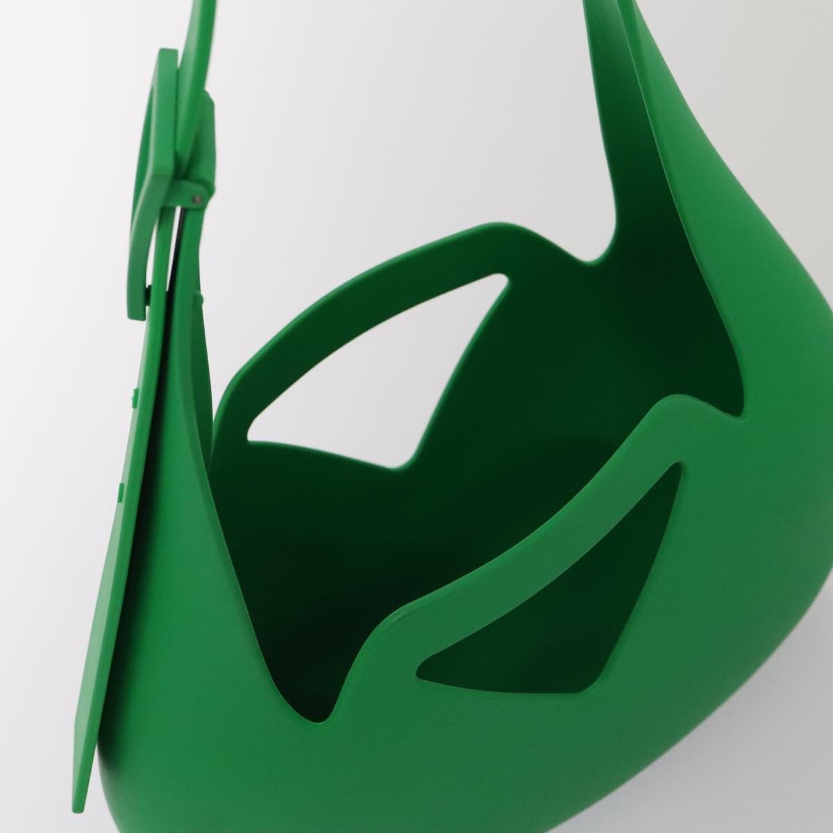 Bottega Veneta Green Plastic Shoulder Bag (Pre-Owned) Size ONE SIZE - 16 Thumbnail