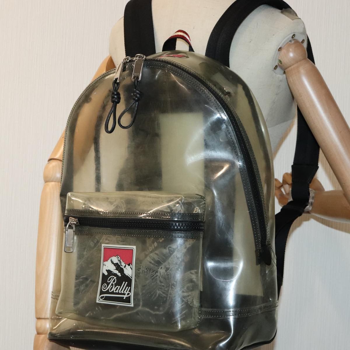 Bally Transparent Vinyl Backpack Bag (Pre-Owned) Size ONE SIZE - 16 Thumbnail