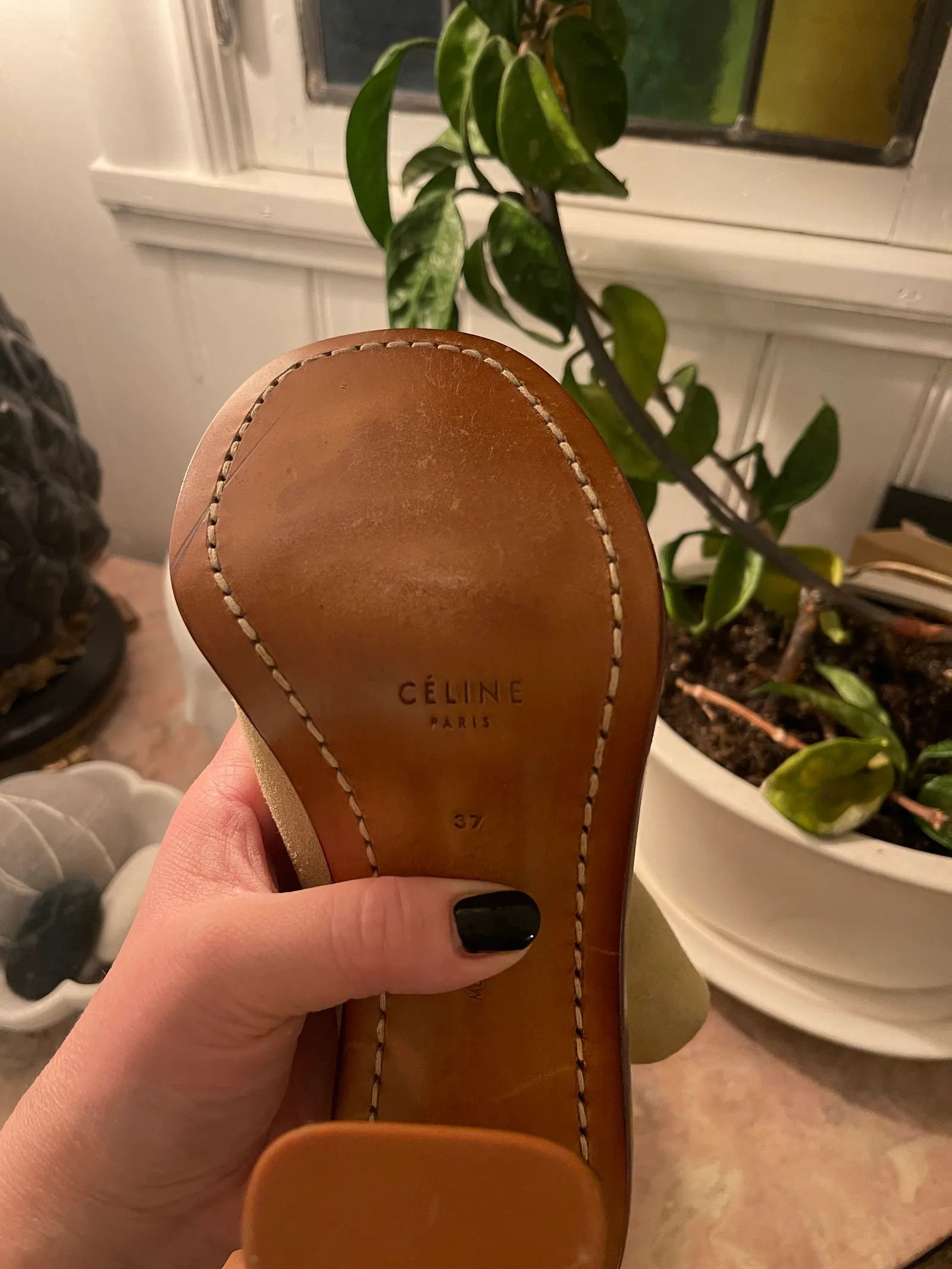Celine Céline Celine Bam Bam sandal Heels Size US 7 / IT 37 - 2 Thumbnail