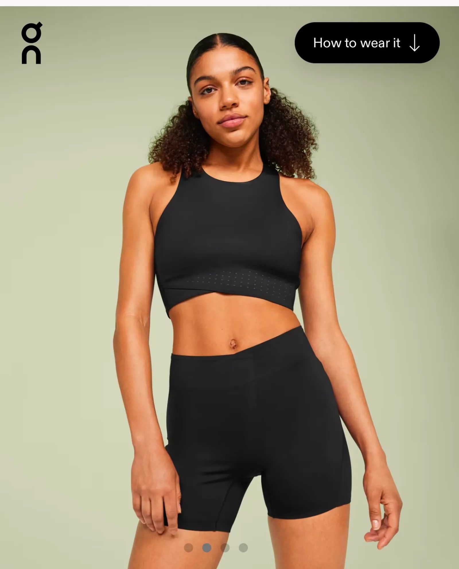 On On Race Tights Sweatpants Size 27" / US 4 / IT 40 - 3 Thumbnail