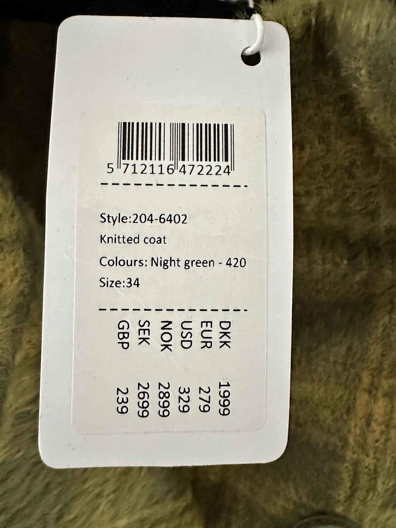 Coster Copenhagen Coster Copenhagen Knitted Coat Coat Size XS / US 0-2 / IT 36-38 - 4 Thumbnail