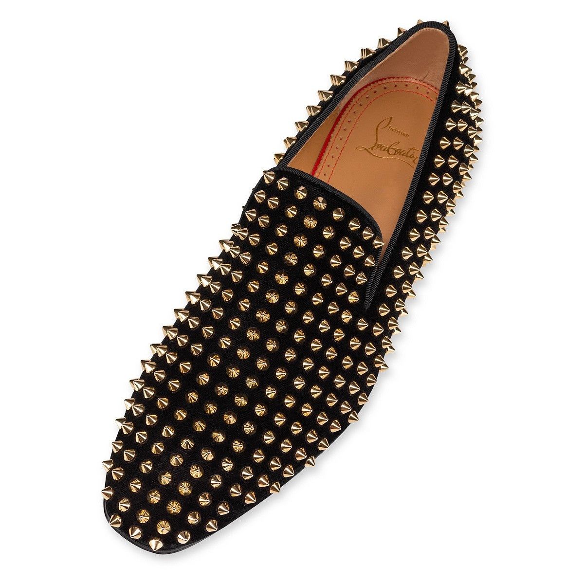Christian Louboutin Dandelion Spikes Black/Gold Size US 13 / EU 46 - 3 Thumbnail