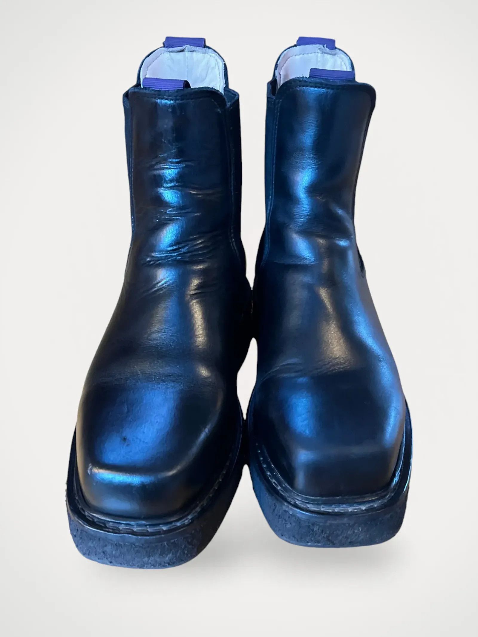 Eytys Eytys Ortega Leather Black Boots Size US 8 / IT 38 - 2 Thumbnail