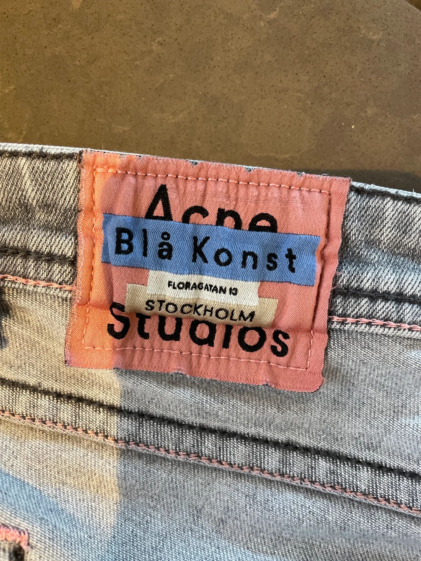 Acne Studios Acne Studios Peg stone grey Jeans Size 28" / US 6 / IT 42 - 2 Thumbnail