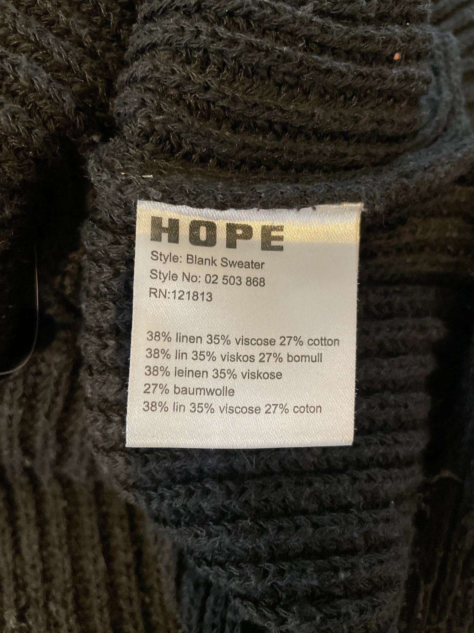 Hope Hope Blank sweater Sweater Size XS / US 0-2 / IT 36-38 - 3 Thumbnail