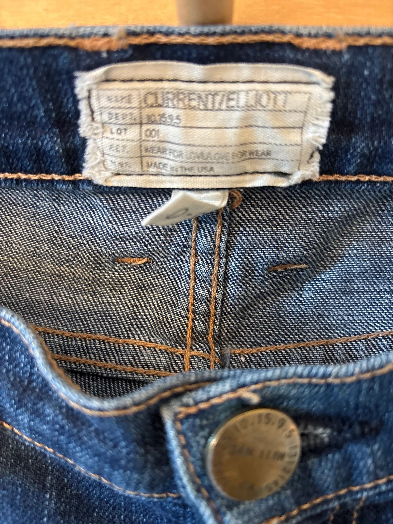 Current/Elliot Current/Elliott The Fling Jeans Size 25" / US 0 / IT 36 - 2 Thumbnail