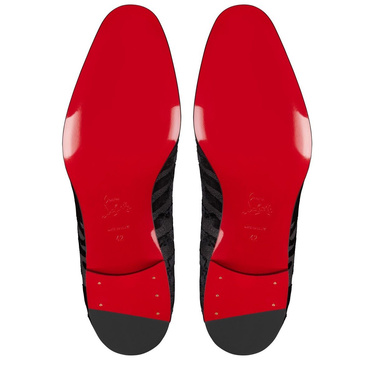 Christian Louboutin Equiswing Flat Velours loafer shoes Size US 6 / EU 39 - 5 Thumbnail