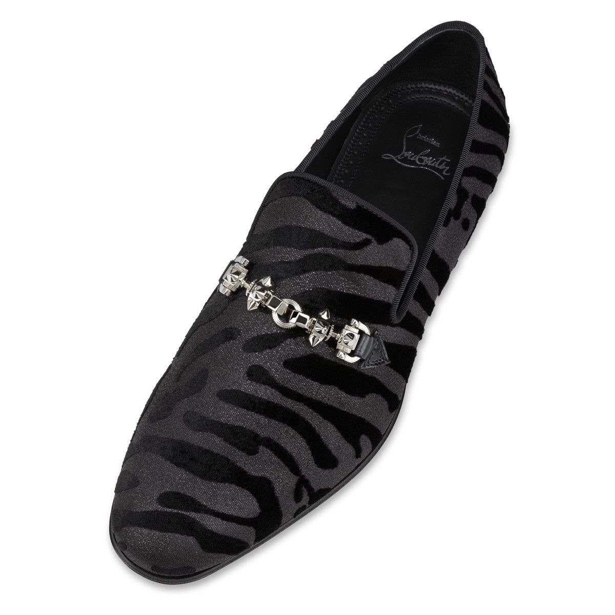 Christian Louboutin Equiswing Flat Velours loafer shoes Size US 10 / EU 43 - 3 Thumbnail