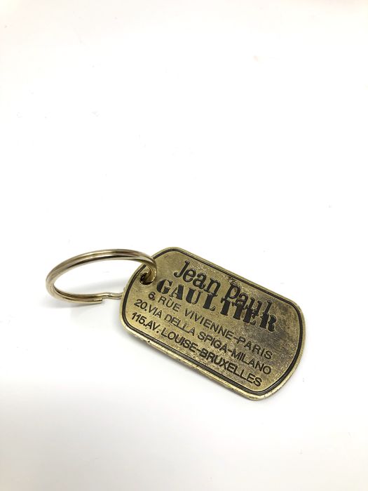 Jean Paul Gaultier Vintage Jean Paul Gaultier Bronze Dog Tag