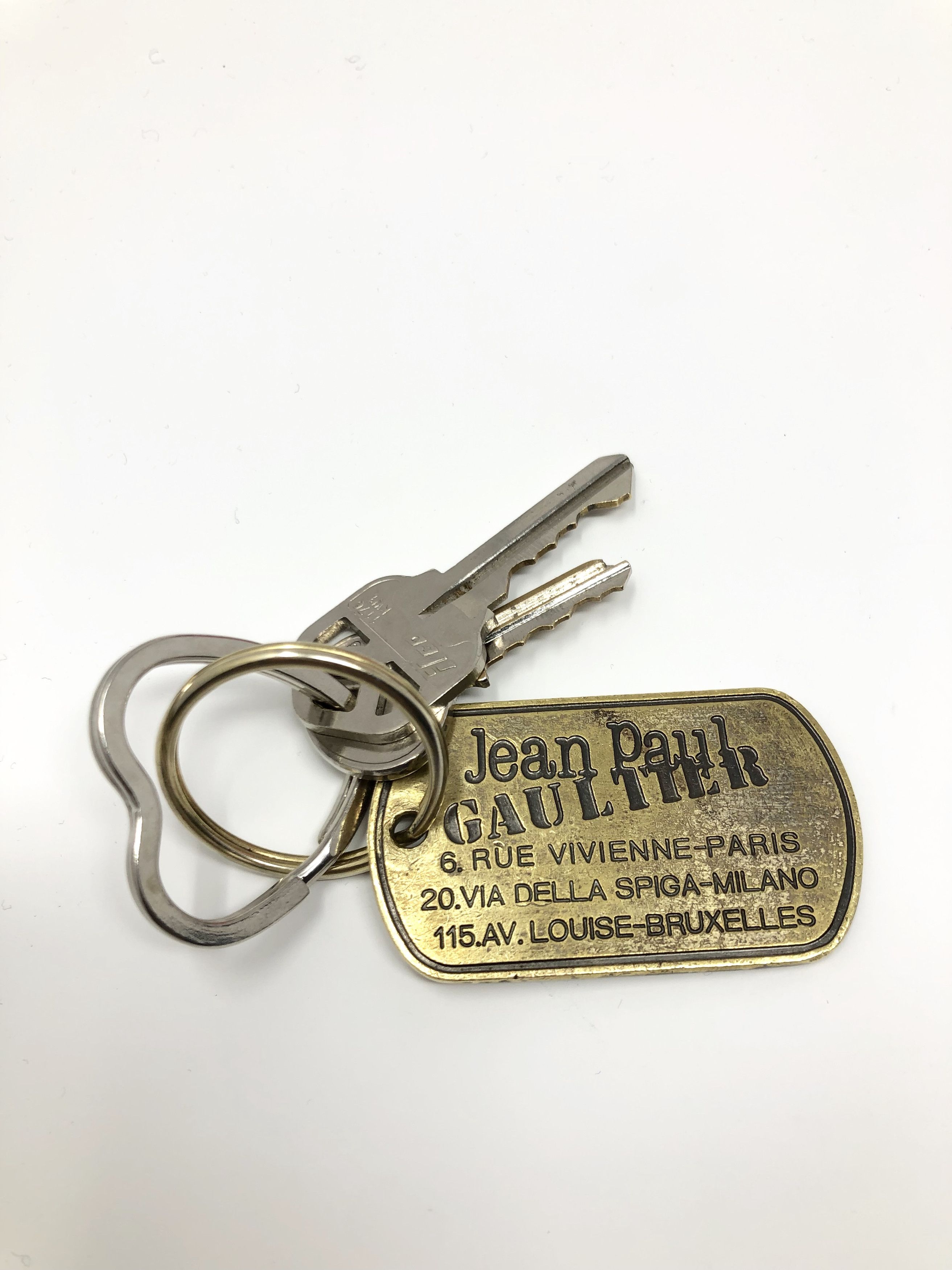 Jean Paul Gaultier Vintage Jean Paul Gaultier Bronze Dog Tag