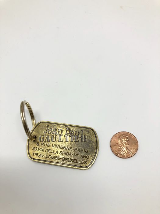 Jean Paul Gaultier Vintage Jean Paul Gaultier Bronze Dog Tag