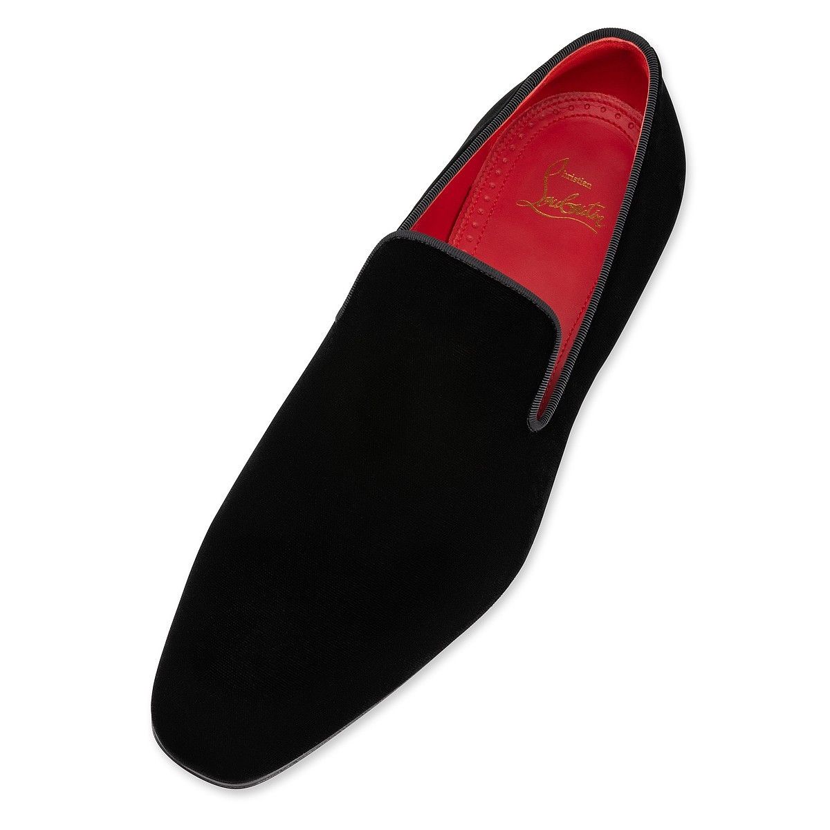 Christian Louboutin Dandyrocks Flat Velvet Size US 6 / EU 39 - 3 Thumbnail