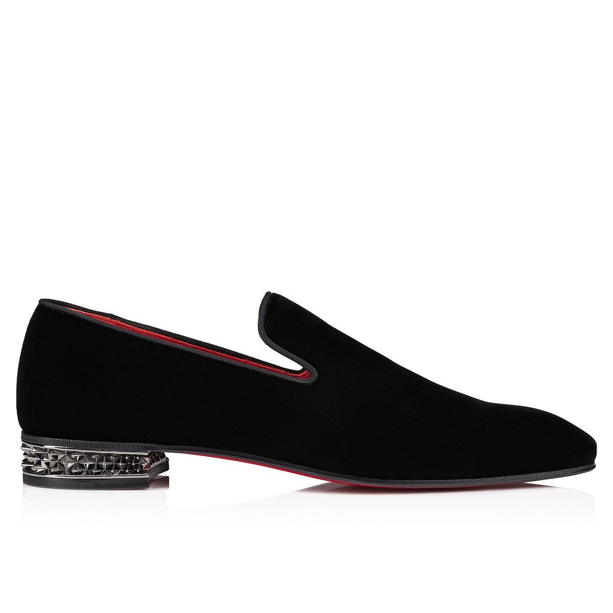 Christian Louboutin Dandyrocks Flat Velvet Size US 13 / EU 46 - 2 Thumbnail