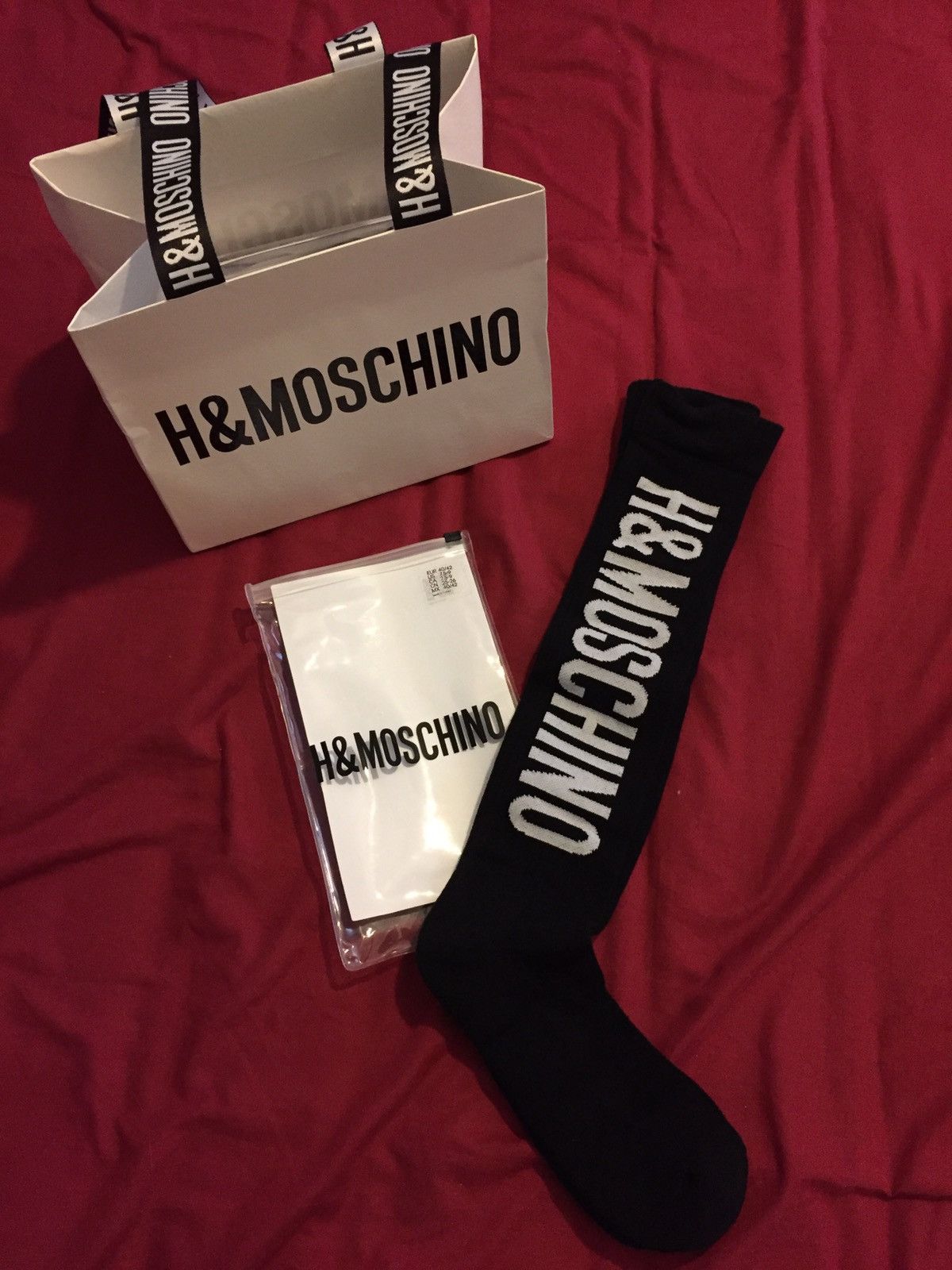 H&moschino socks on sale