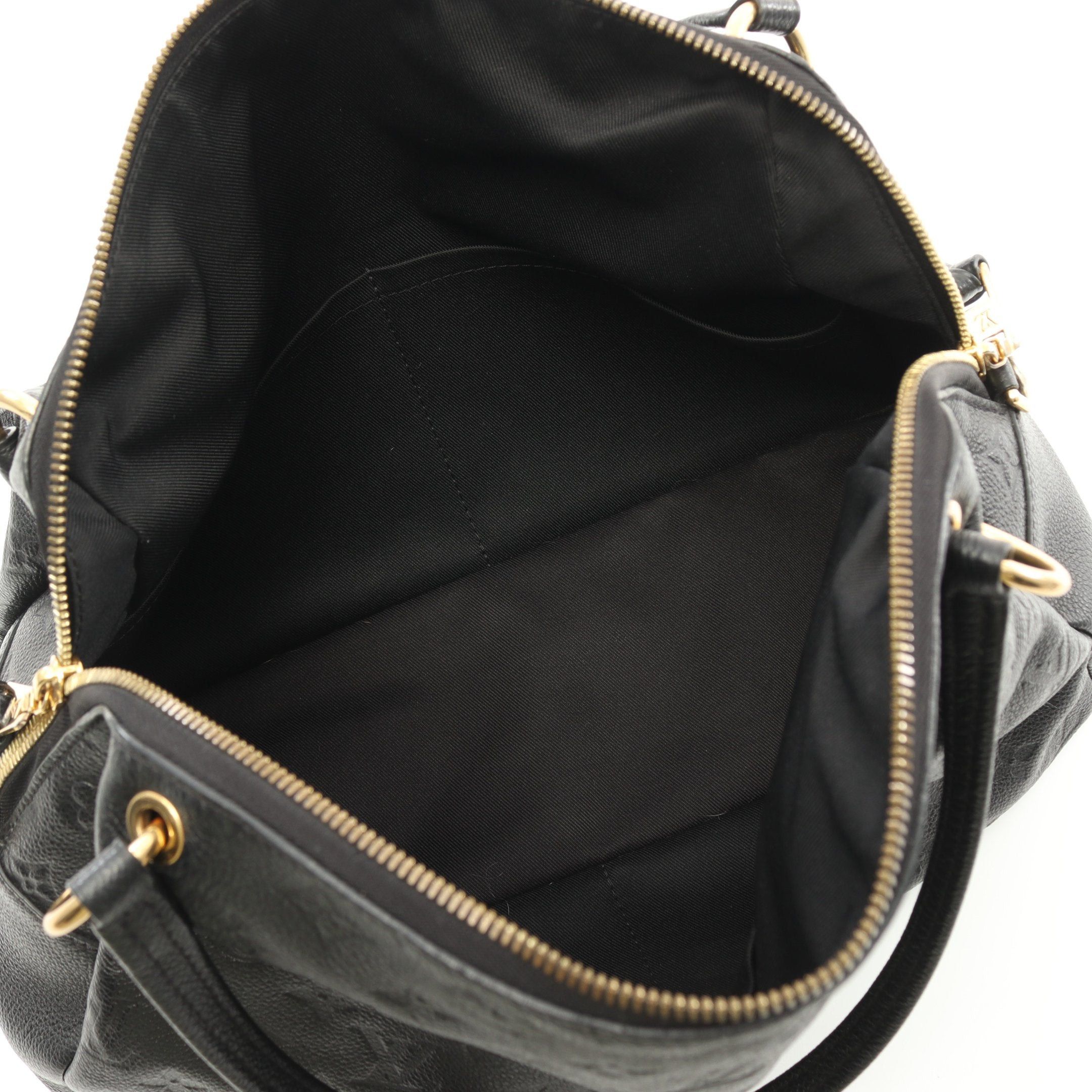 Louis Vuitton Louis Vuitton Pontyu Pm Monogram Empreinte Noir Shoulder Bag Leather Black Size ONE SIZE - 3 Thumbnail