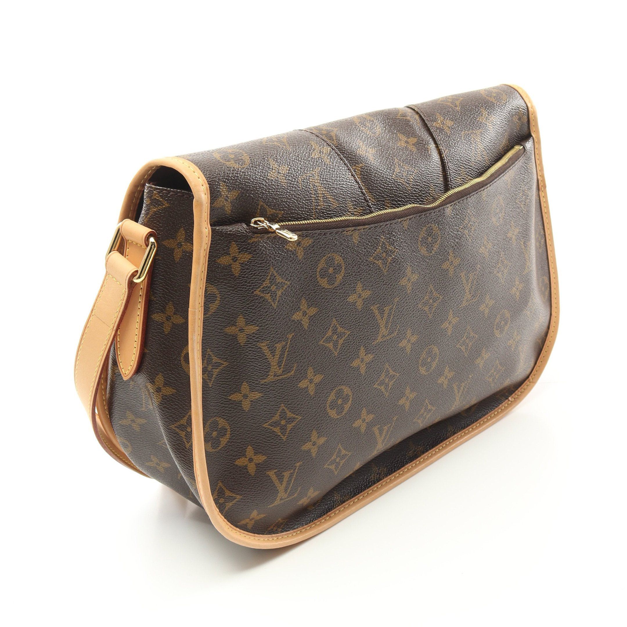 Louis Vuitton Louis Vuitton Menilmontane Mm Monogram Shoulder Bag Leather Brown Size ONE SIZE - 2 Thumbnail