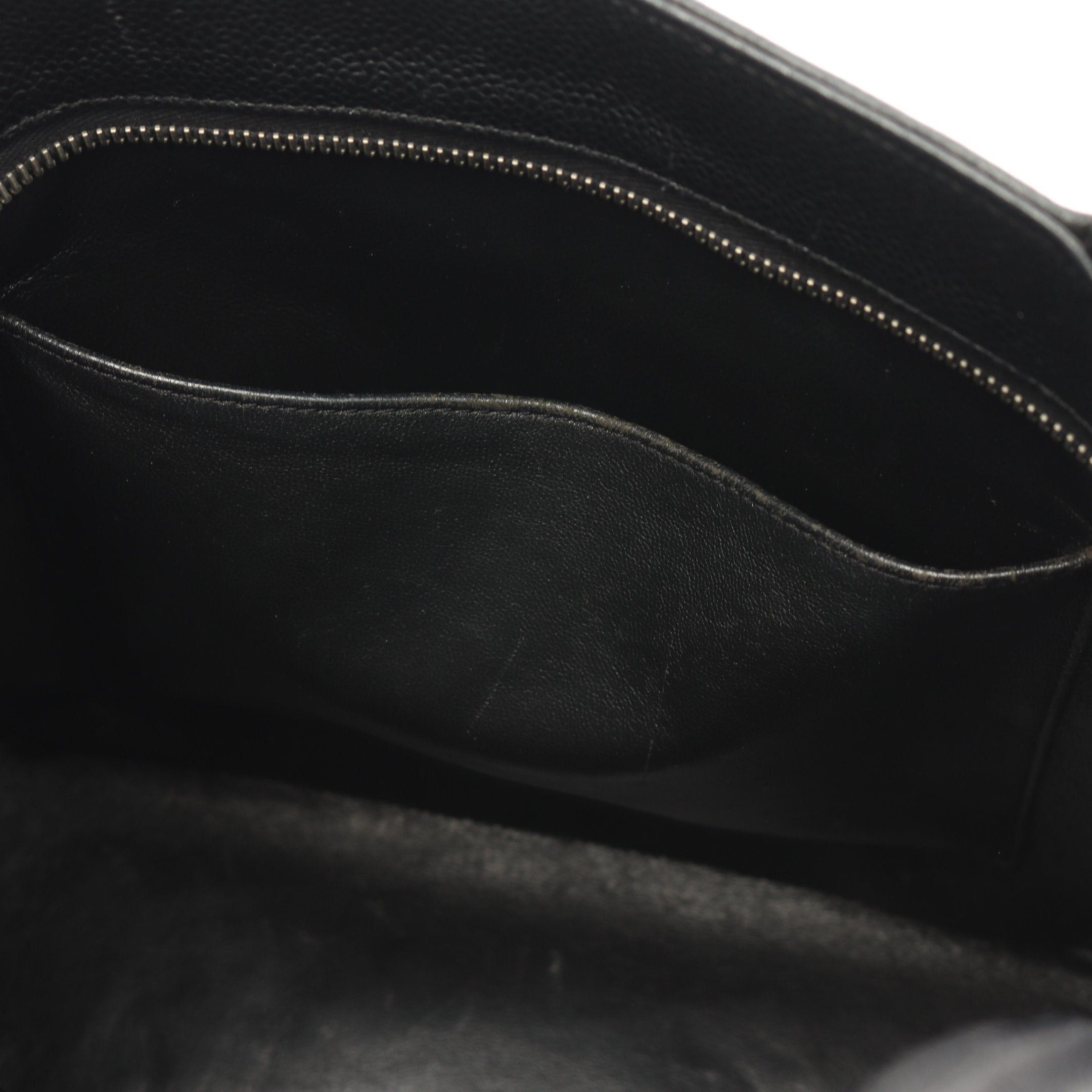 Chanel Chanel Reissue Tote Handbag Bag Caviar Skin Black Silver Hardware Size ONE SIZE - 9 Thumbnail