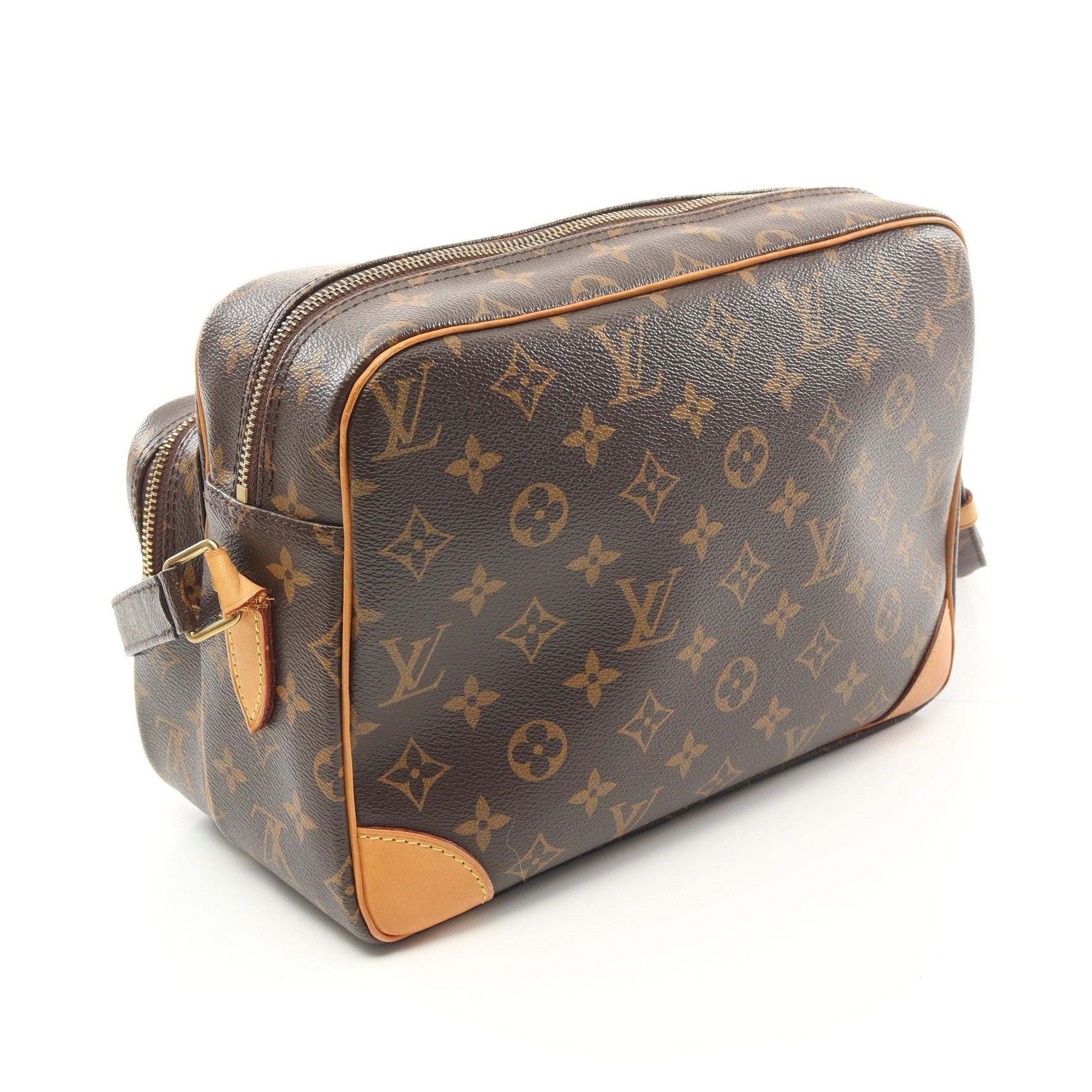Louis Vuitton Louis Vuitton Nil Monogram Shoulder Bag Leather Brown Size ONE SIZE - 2 Thumbnail