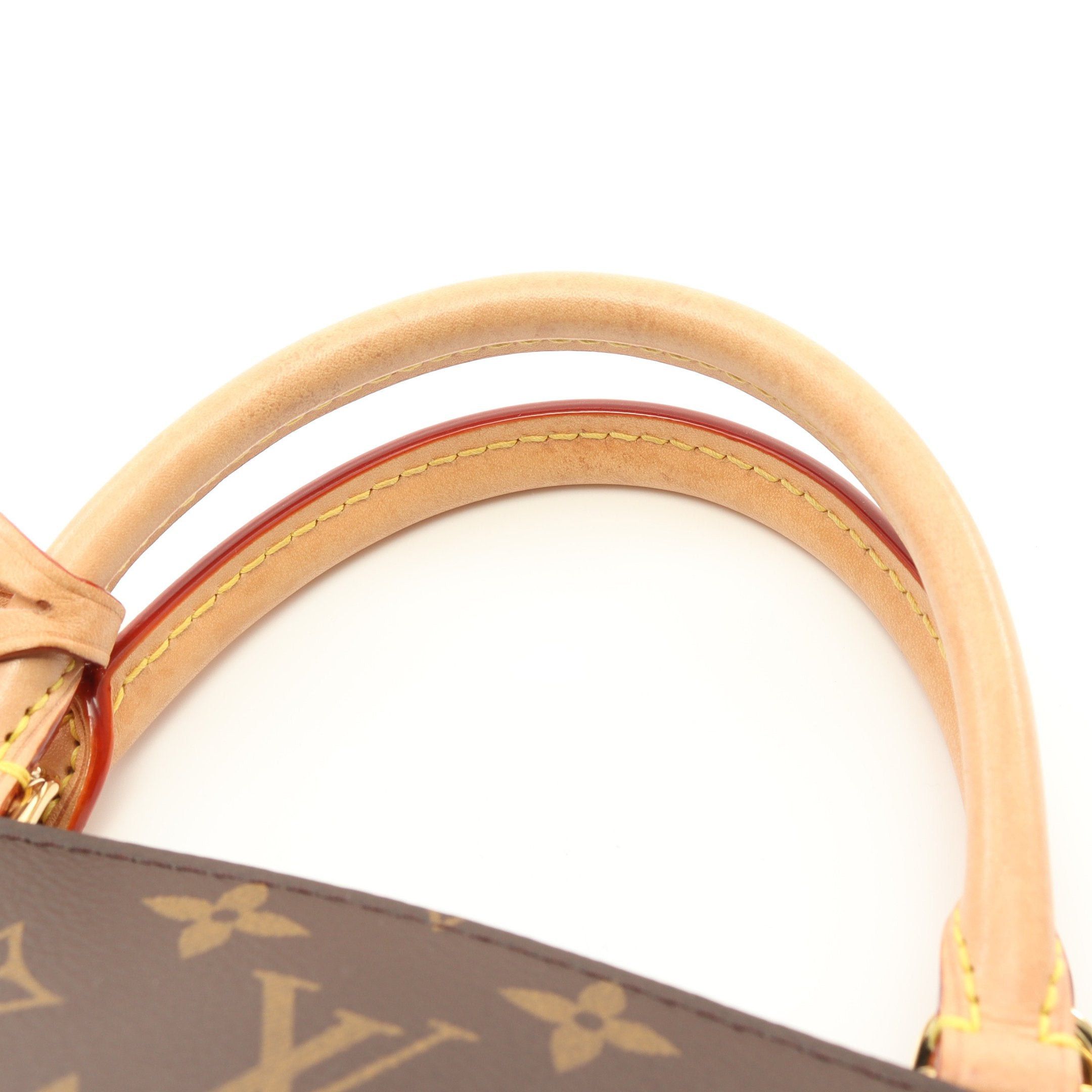 Louis Vuitton Louis Vuitton Petit Pare Pm Monogram Handbag Leather Brown Size ONE SIZE - 6 Thumbnail