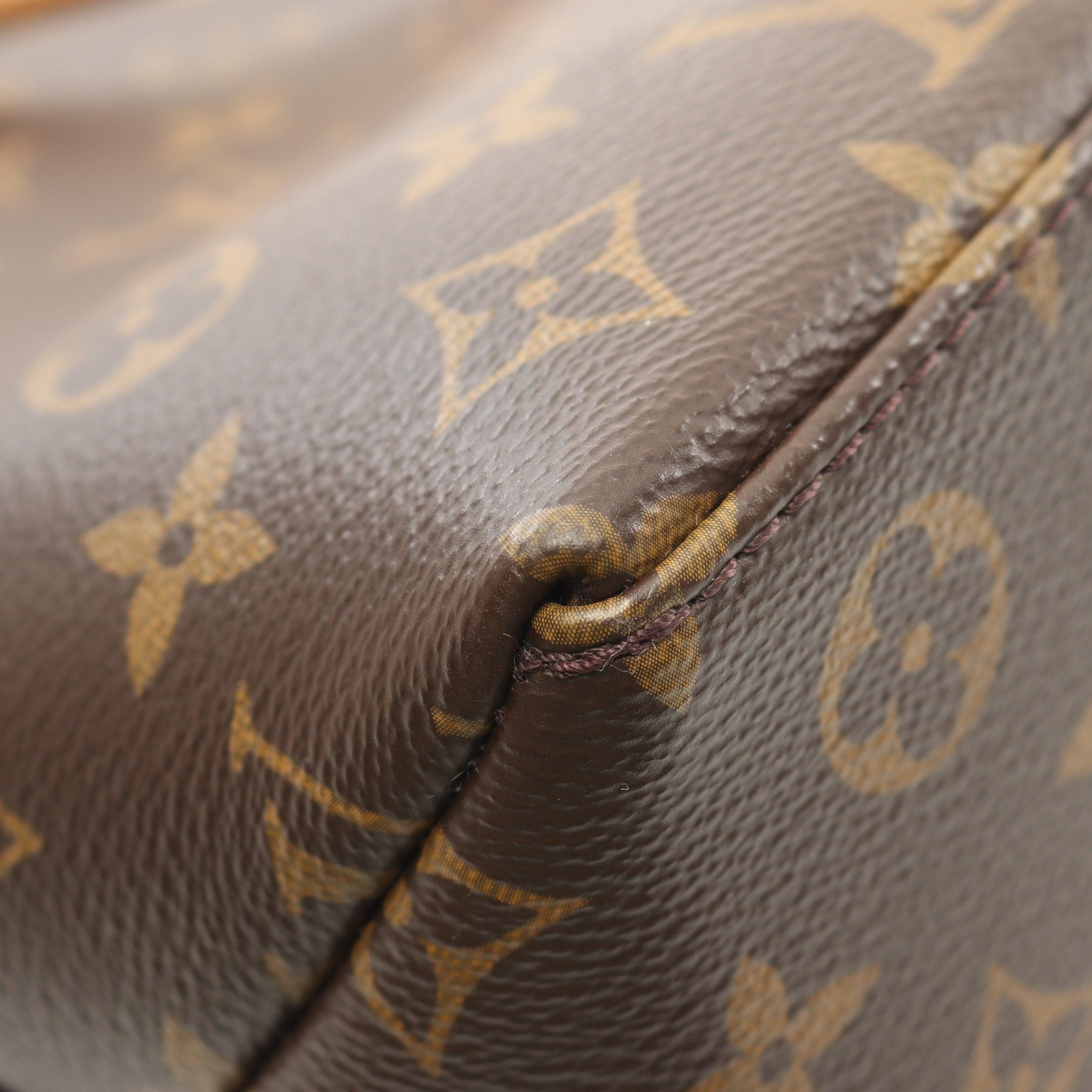 Louis Vuitton Louis Vuitton Petit Pare Pm Monogram Handbag Leather Brown Size ONE SIZE - 5 Thumbnail