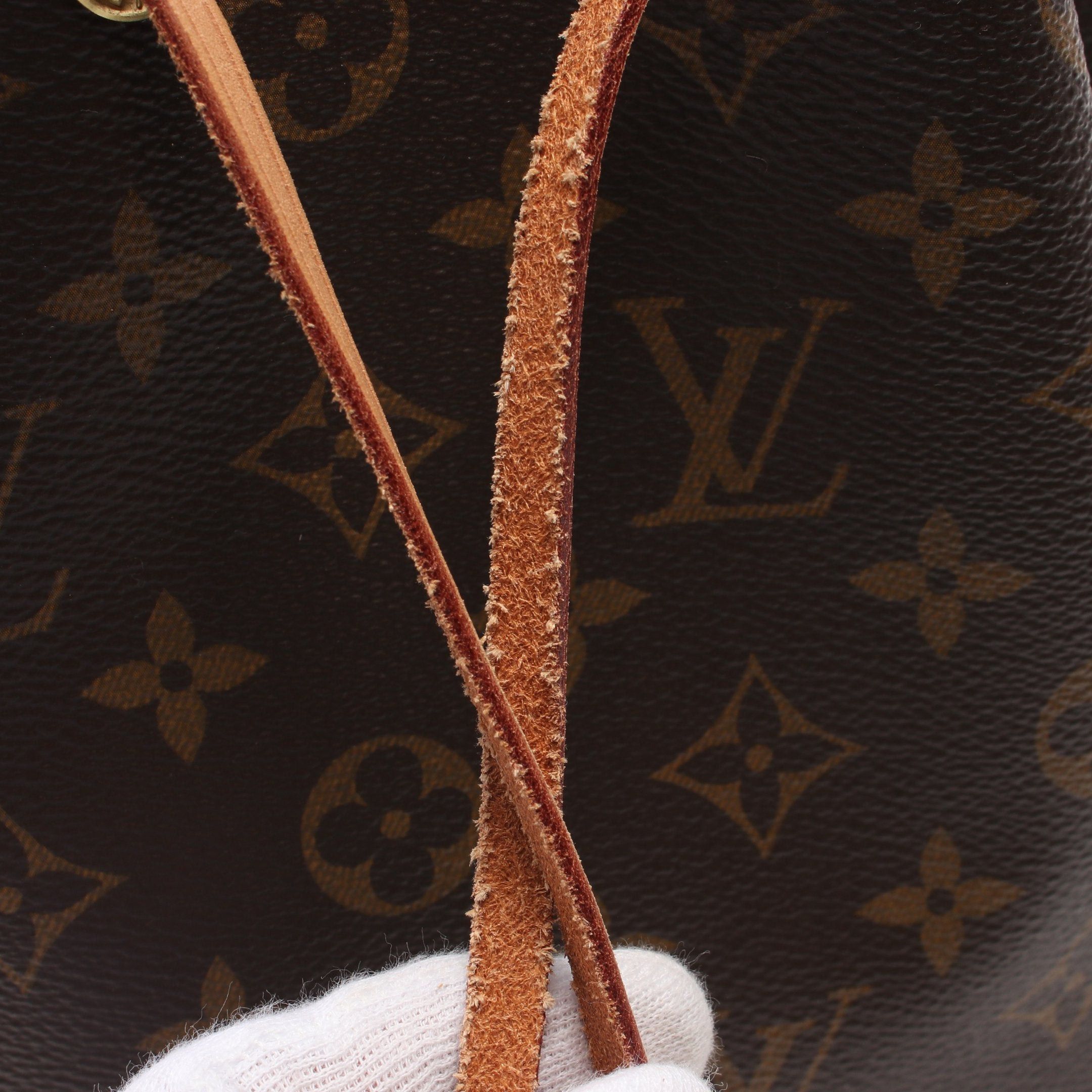 Louis Vuitton Louis Vuitton Noe Bb Shoulder Bag Leather Brown Size ONE SIZE - 9 Thumbnail