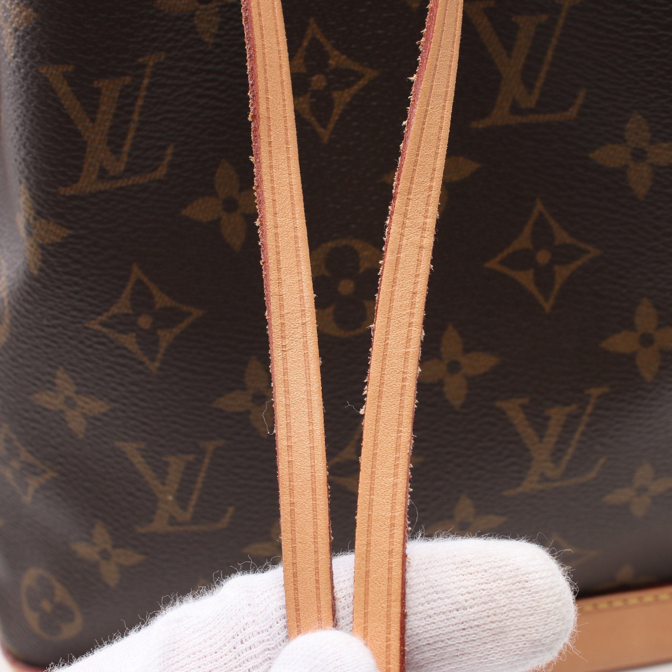Louis Vuitton Louis Vuitton Noe Bb Shoulder Bag Leather Brown Size ONE SIZE - 10 Thumbnail