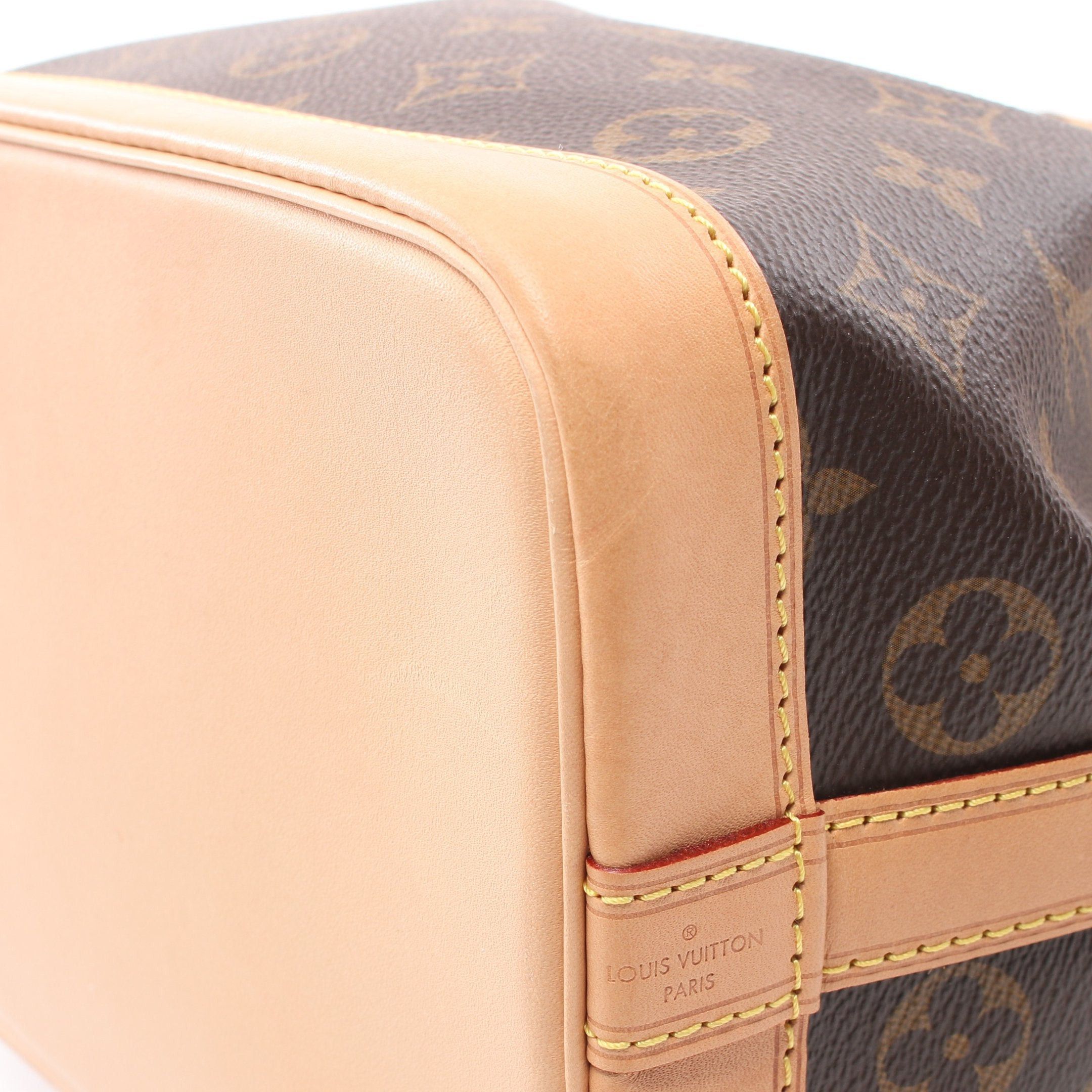Louis Vuitton Louis Vuitton Noe Bb Shoulder Bag Leather Brown Size ONE SIZE - 5 Thumbnail
