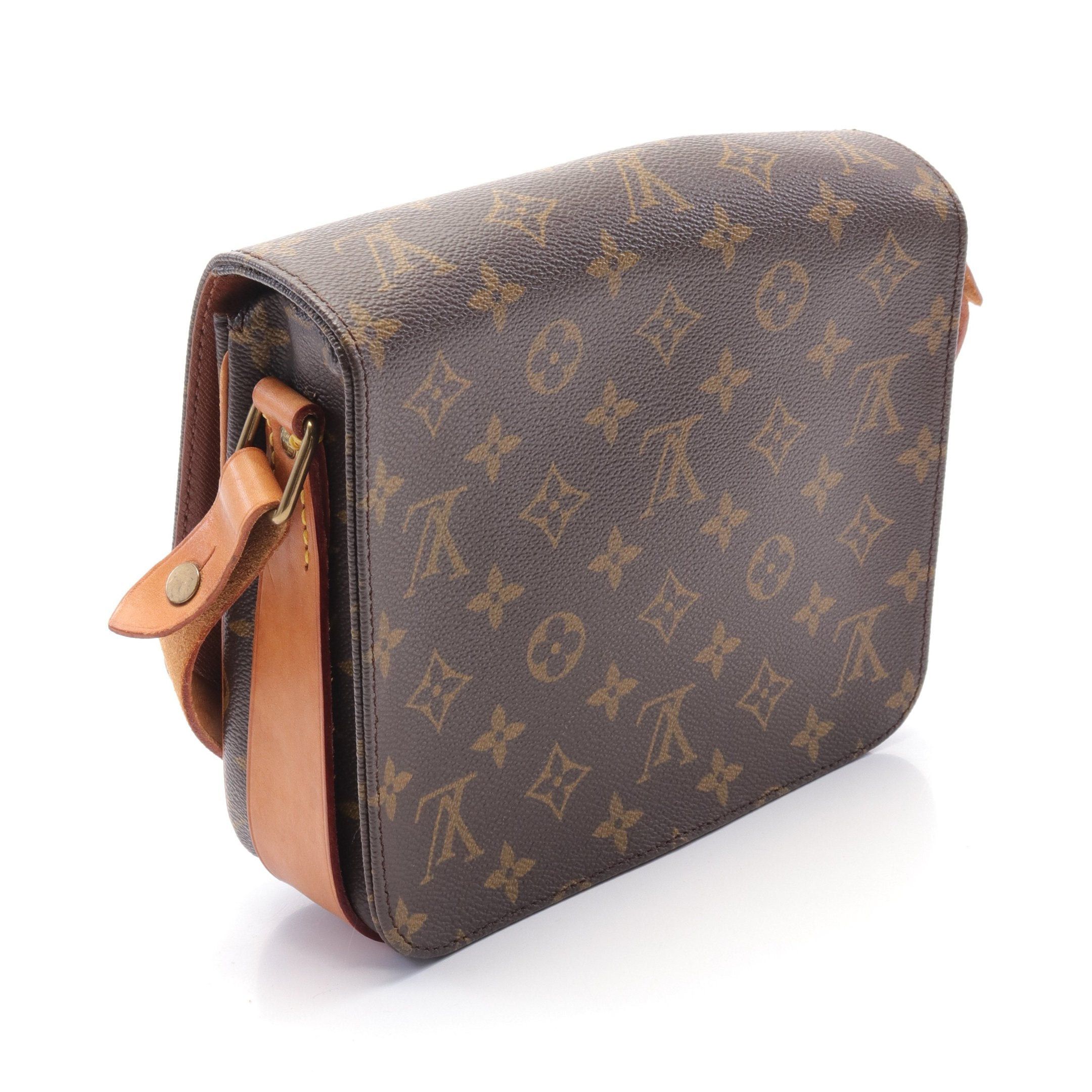 Louis Vuitton Louis Vuitton Cartesier Mm Monogram Shoulder Bag Leather Brown Size ONE SIZE - 2 Thumbnail