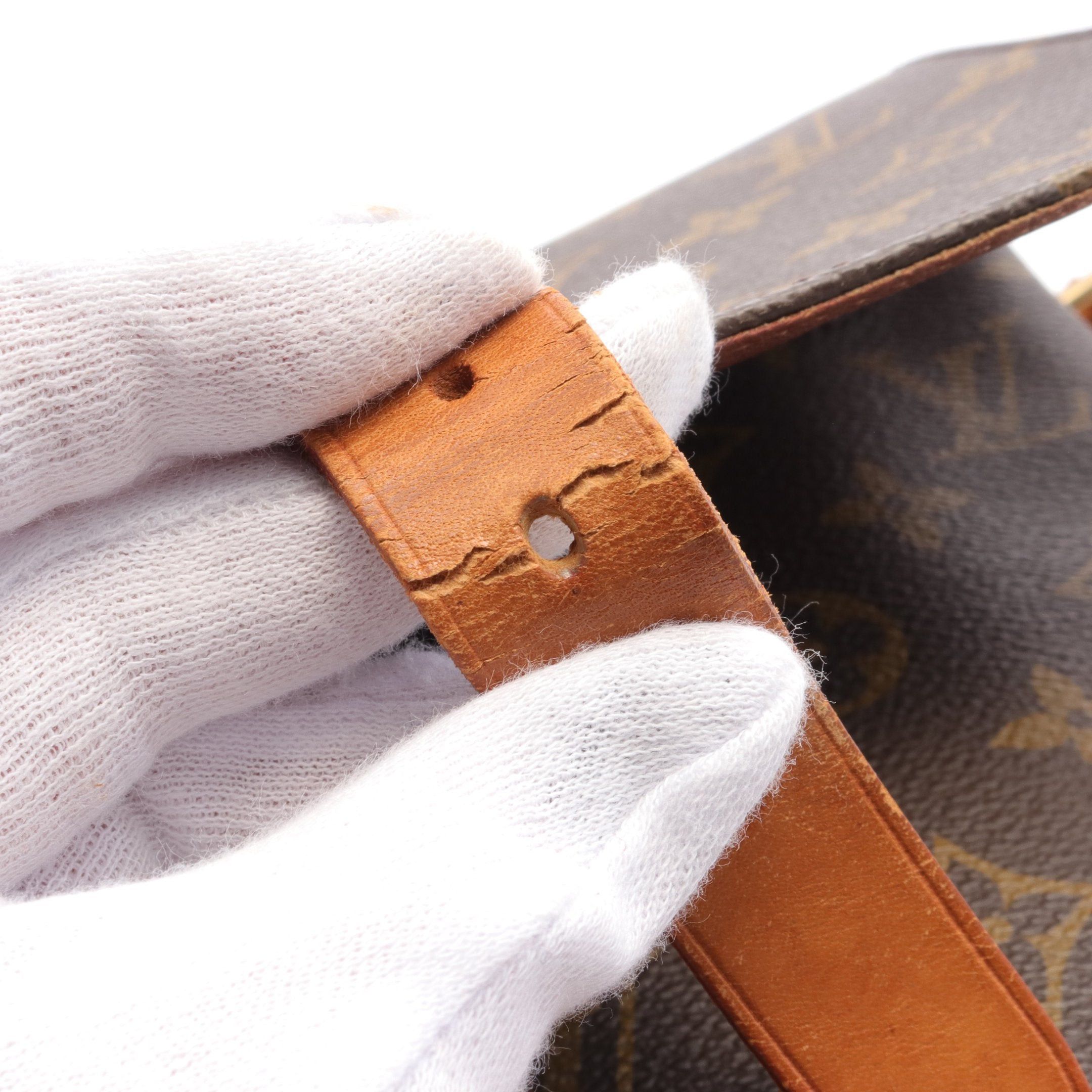 Louis Vuitton Louis Vuitton Cartesier Mm Monogram Shoulder Bag Leather Brown Size ONE SIZE - 6 Thumbnail