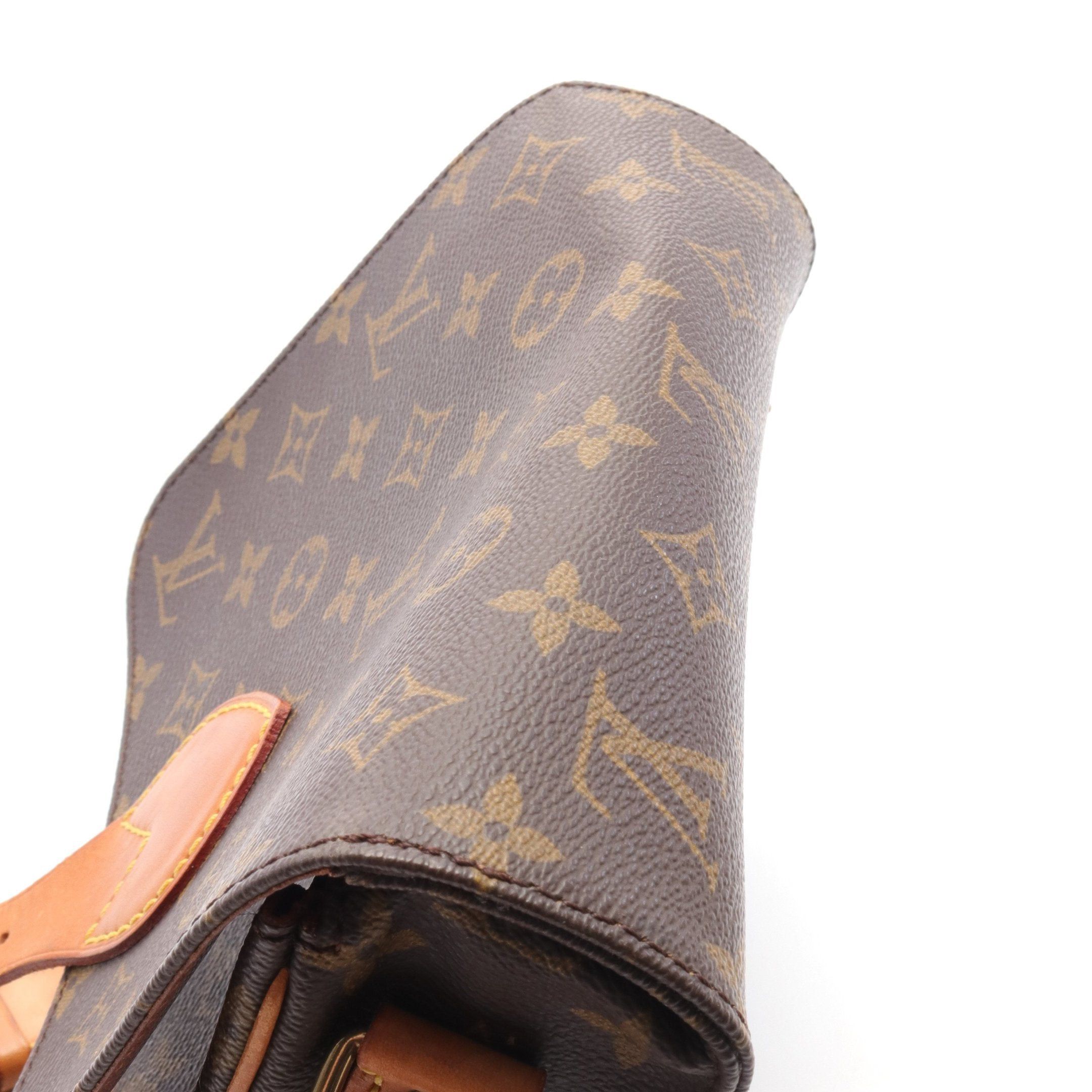 Louis Vuitton Louis Vuitton Cartesier Mm Monogram Shoulder Bag Leather Brown Size ONE SIZE - 11 Thumbnail