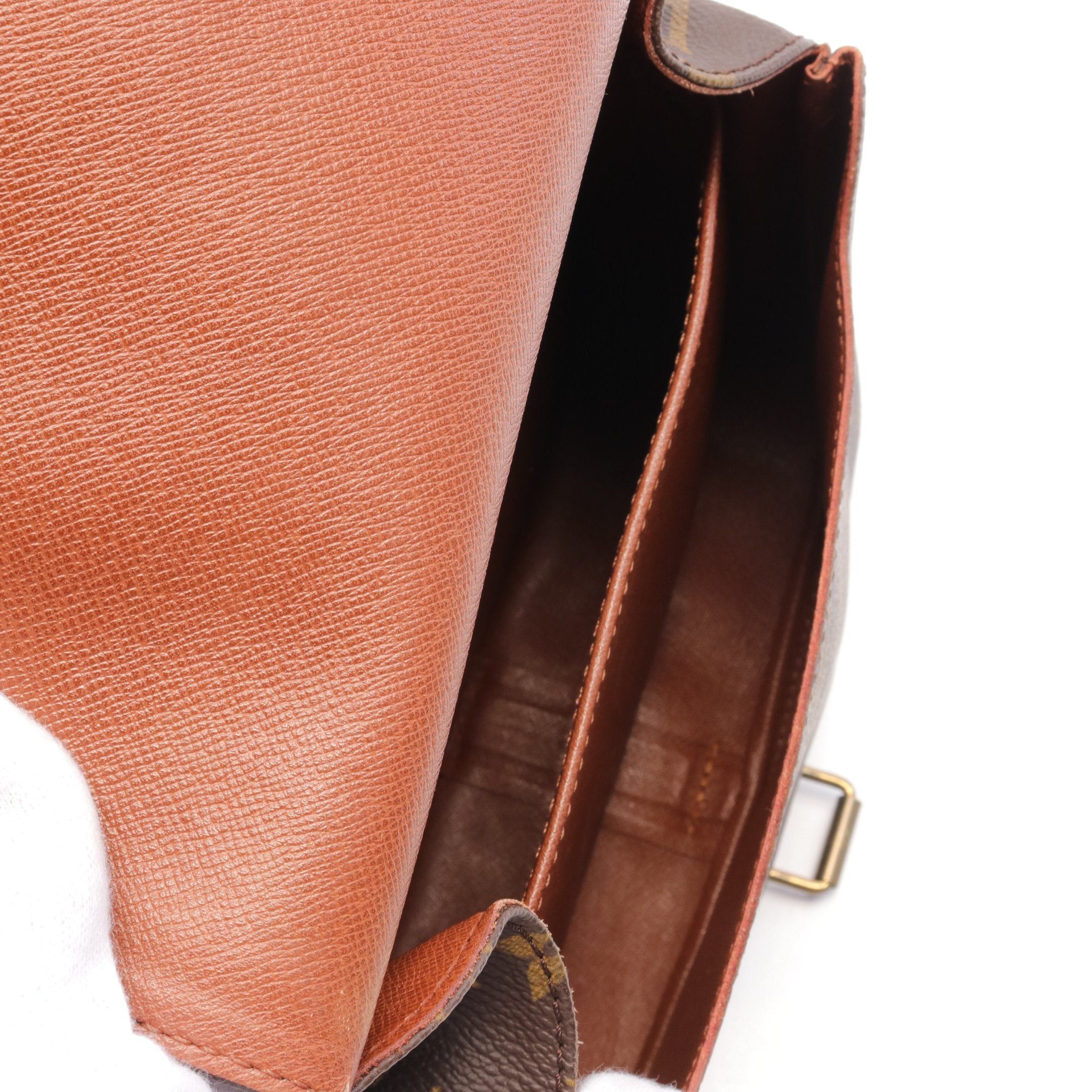 Louis Vuitton Louis Vuitton Cartesier Mm Monogram Shoulder Bag Leather Brown Size ONE SIZE - 3 Thumbnail